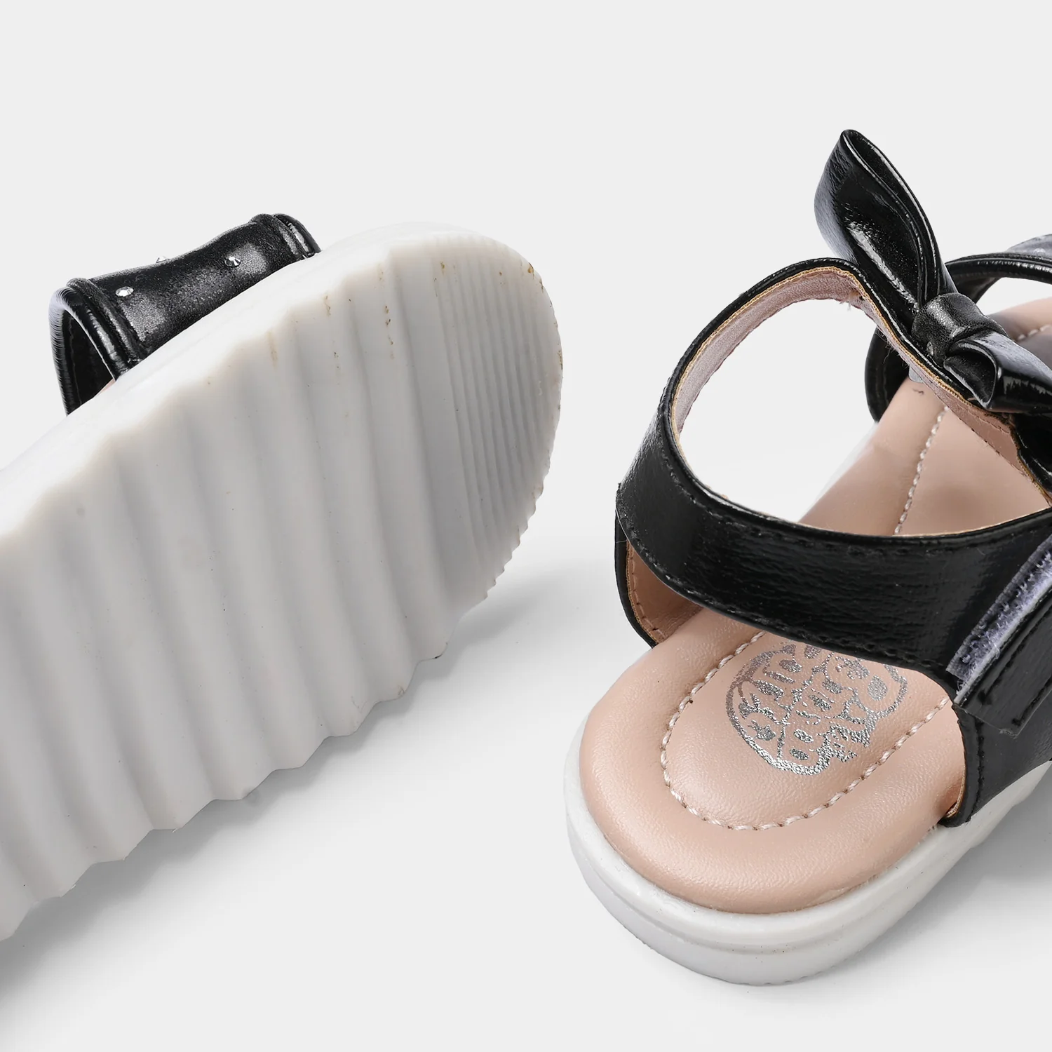 Girls Sandal 456-133-BLACK - Image 2