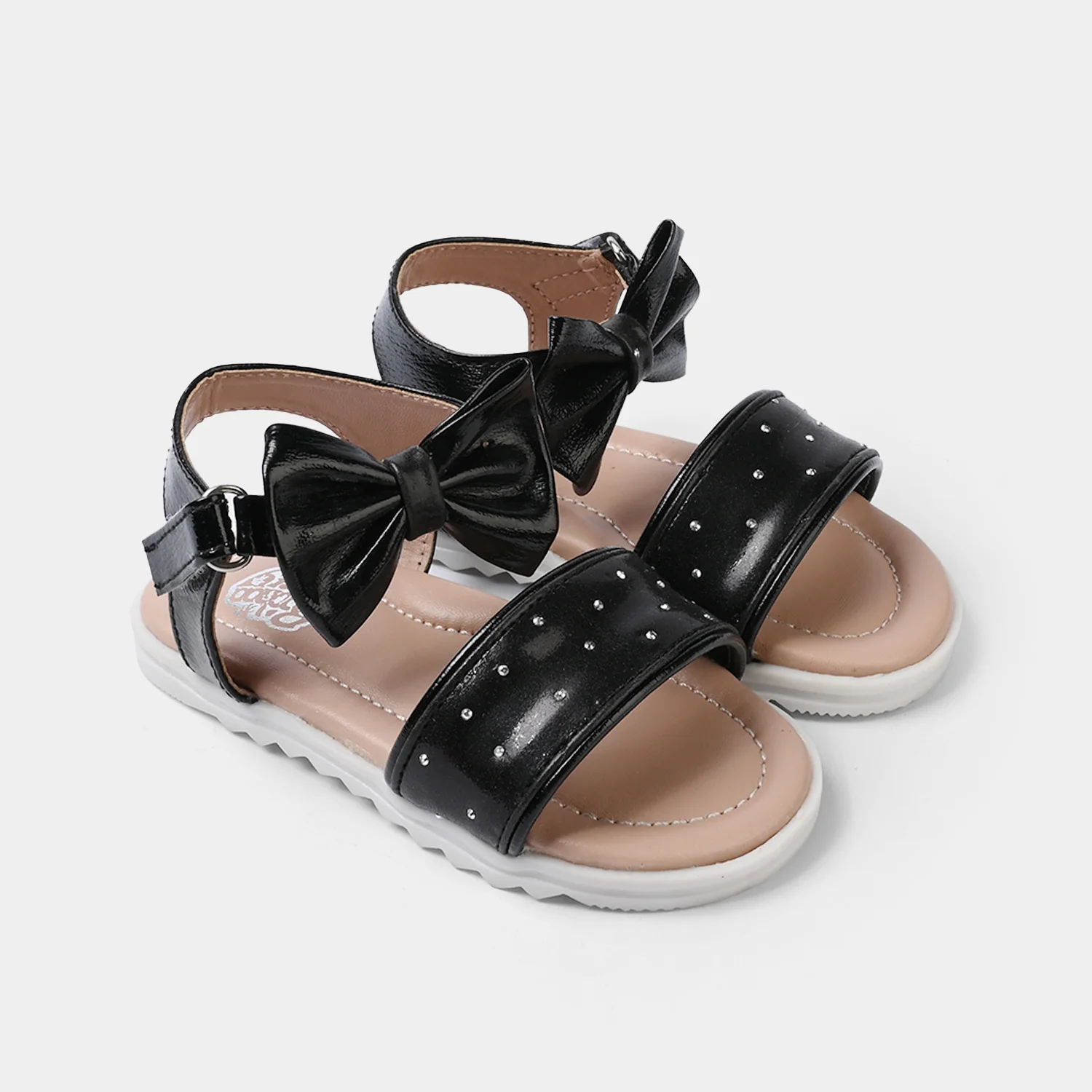 Girls Sandal 456-133-BLACK - Image 3