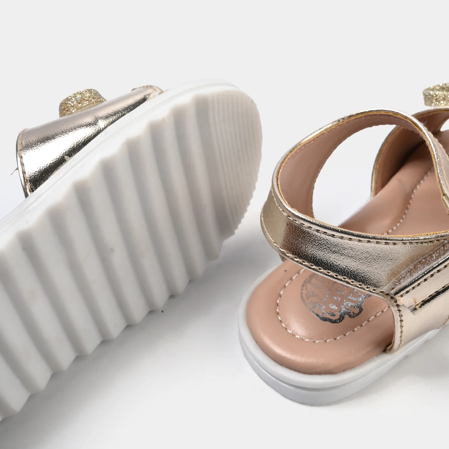 Girls Sandal 456-135-GOLDEN - Image 2