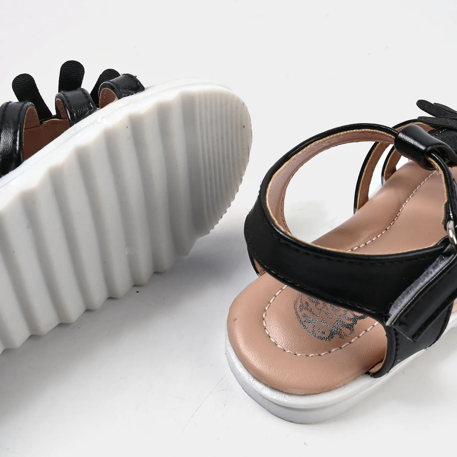 Girls Sandal 456-137-BLACK - Image 2