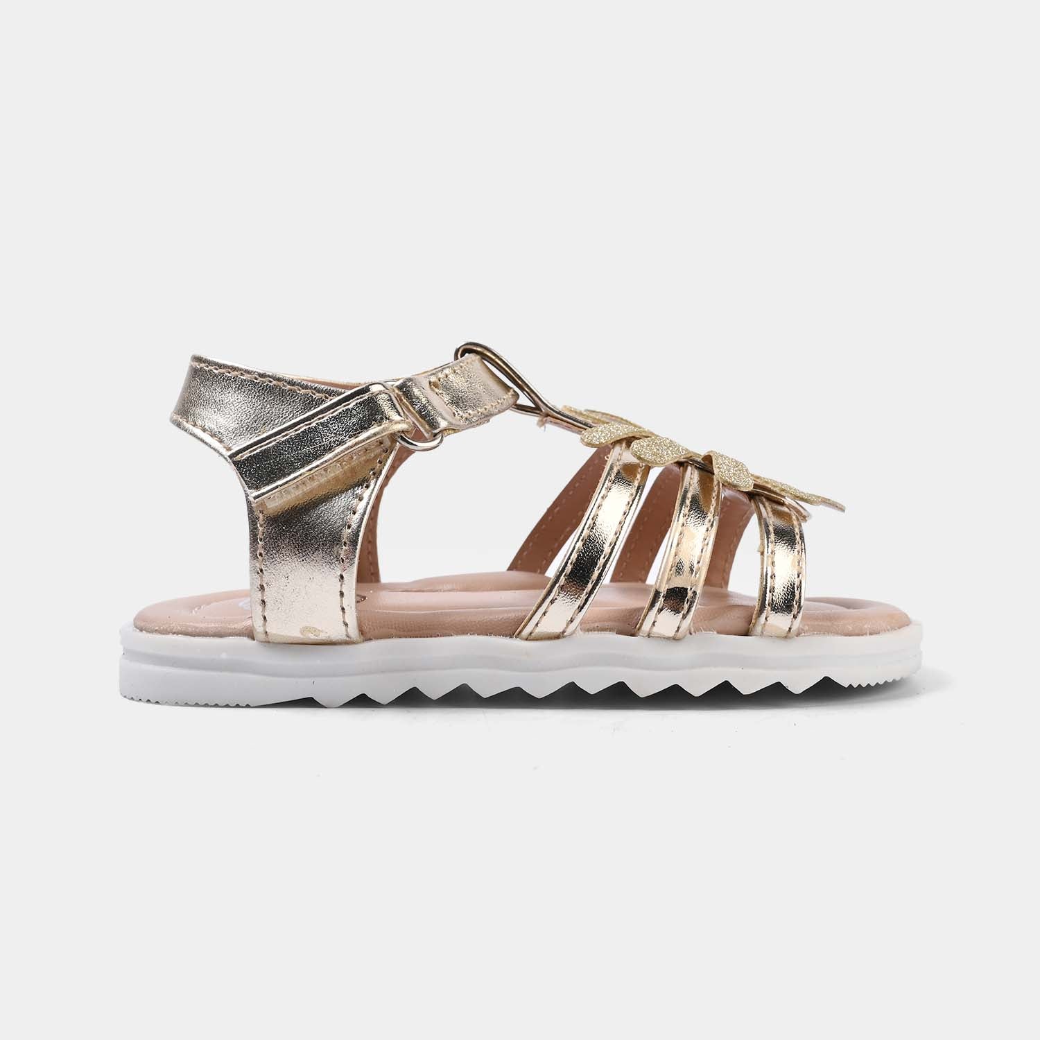 Girls Sandal 456-137-GOLDEN - Image 4