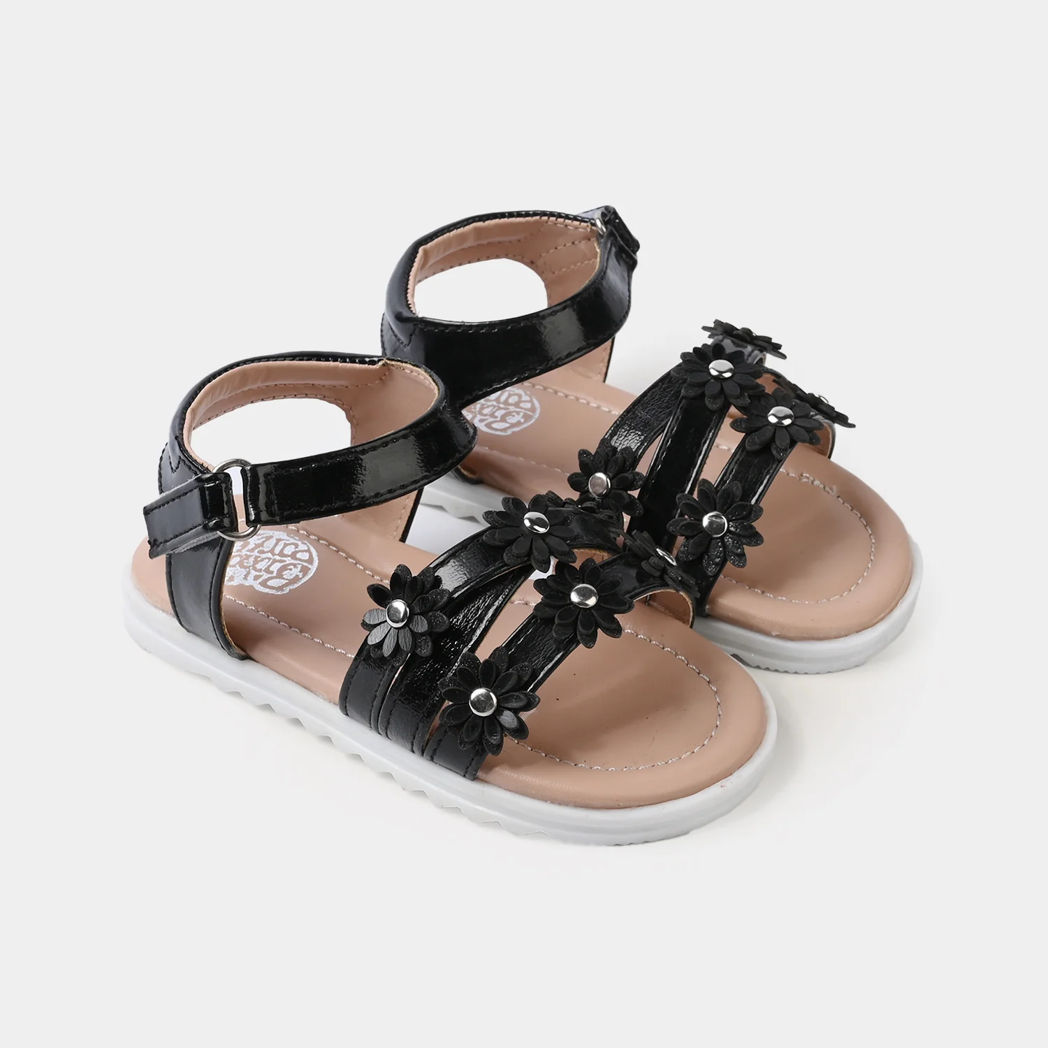Girls Sandal 456-141-BLACK - Image 2
