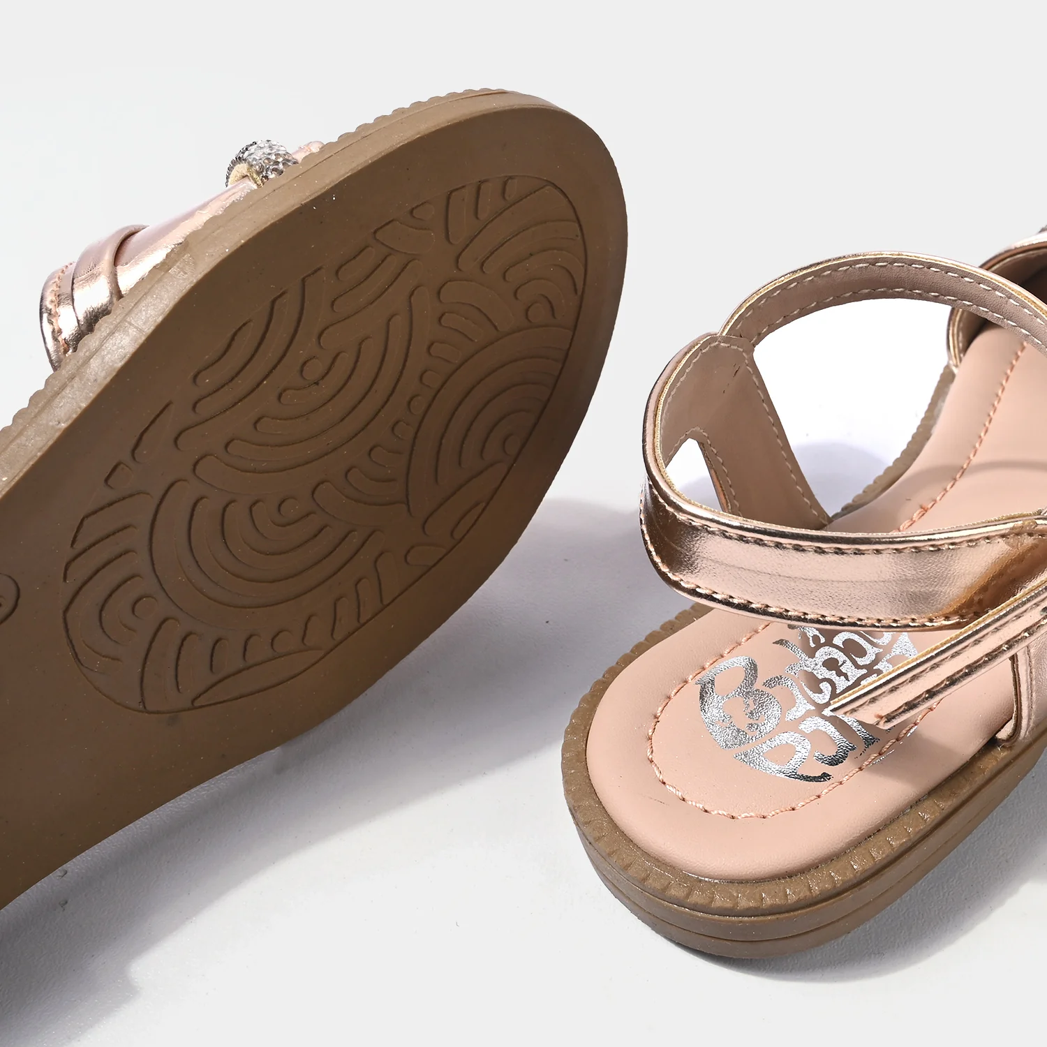 Girls Sandal AS-005-CHAMPAGNE - Image 2
