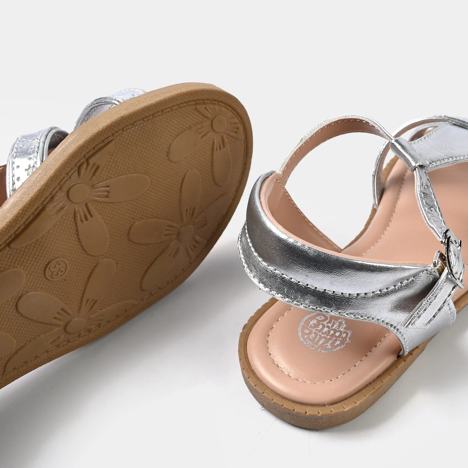 Girls Sandal AS-S04-SILVER - Image 2