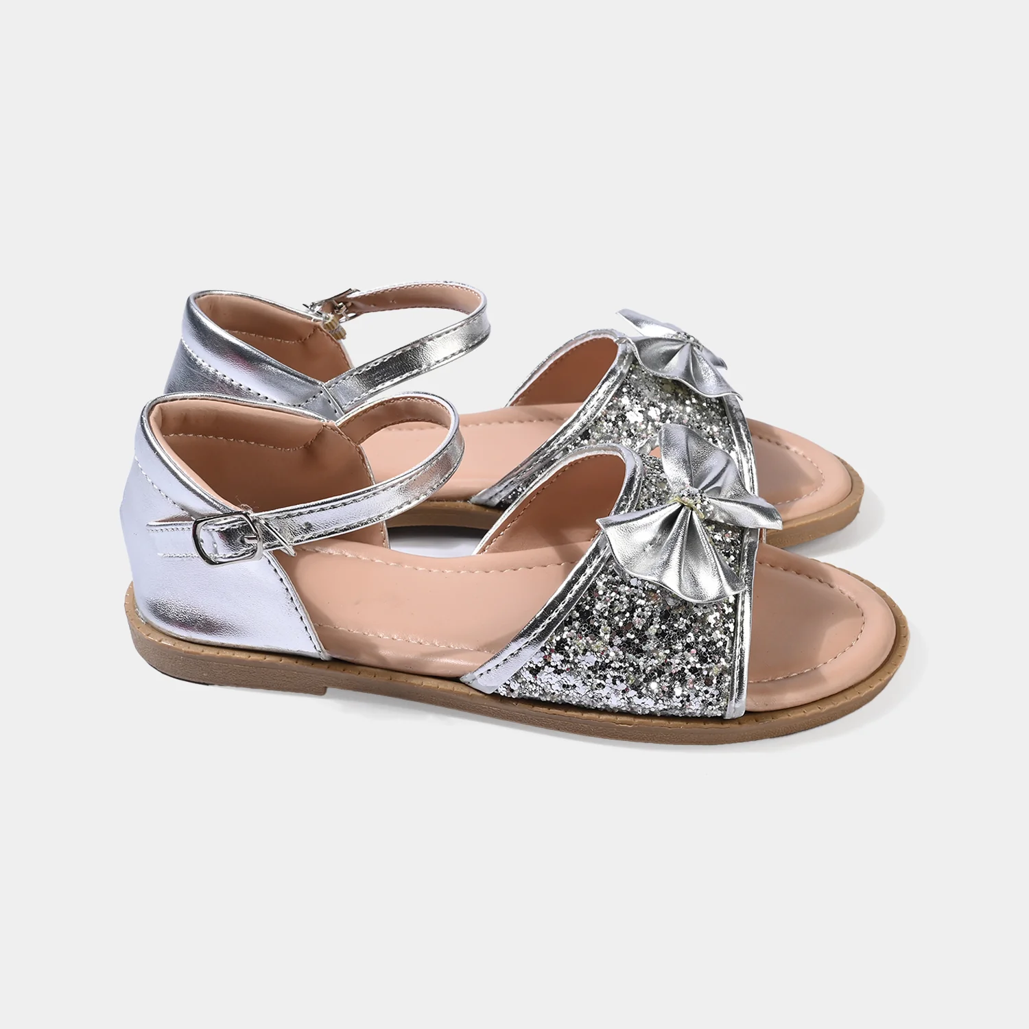 Girls Sandal AS-S06-SILVER - Image 3