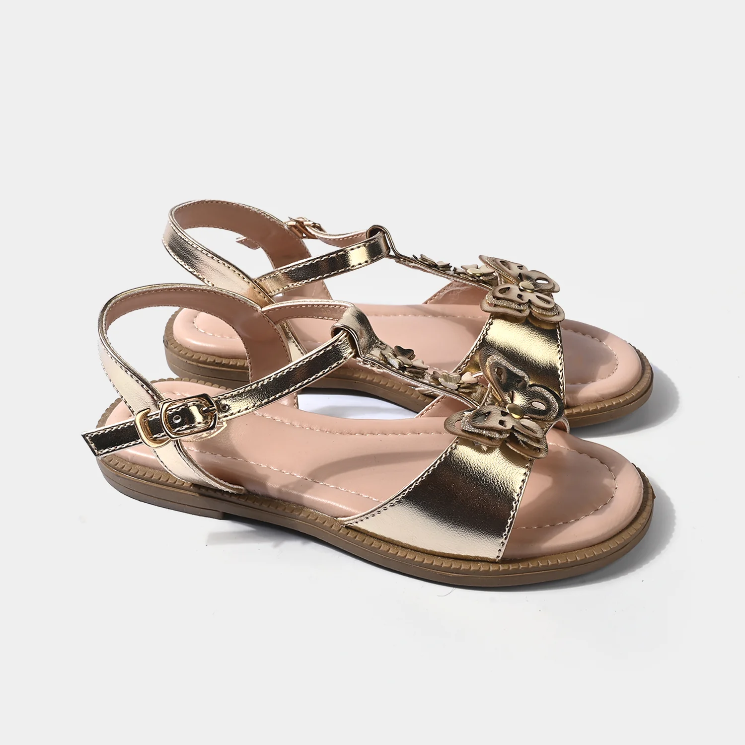 Girls Sandal BS-014-Golden - Image 3