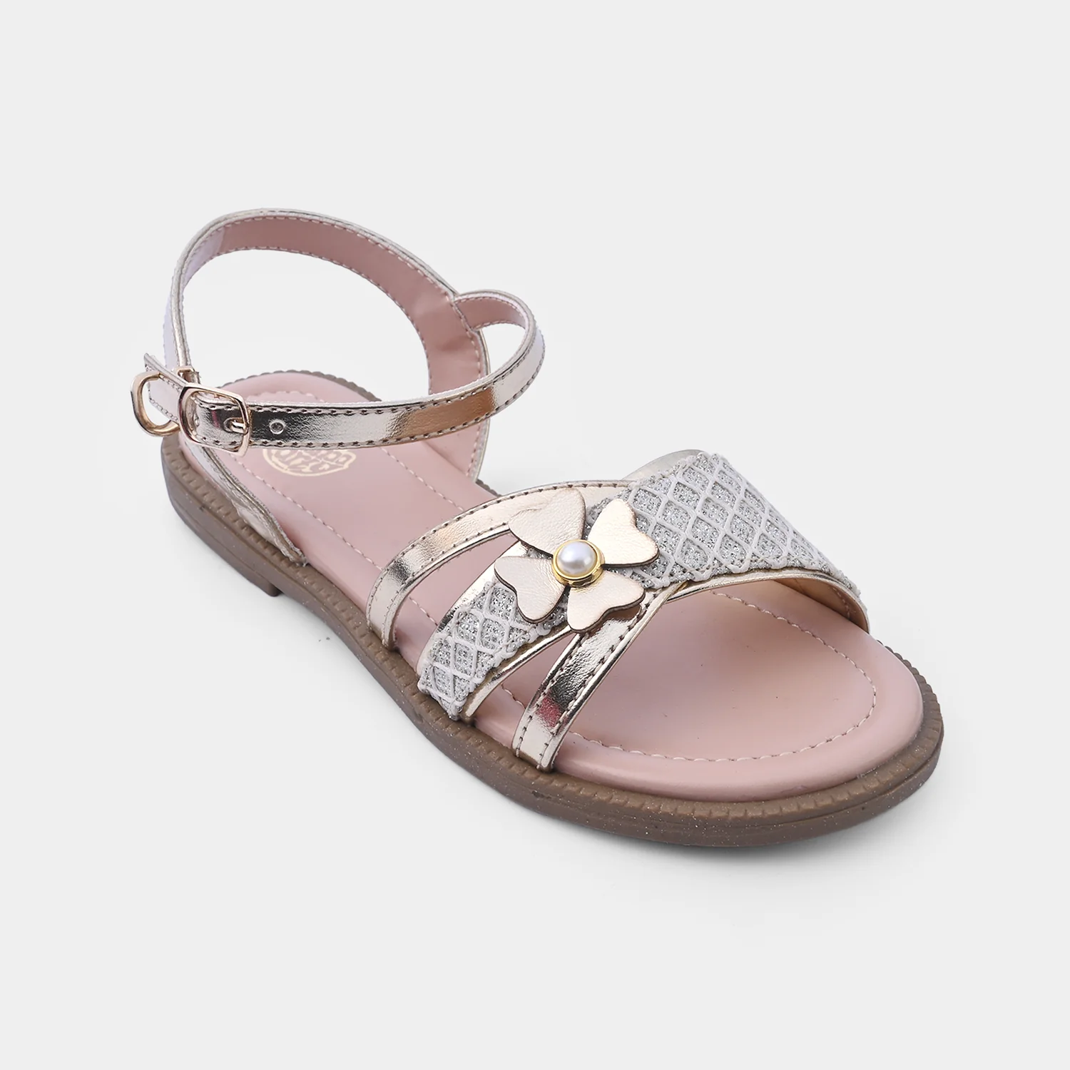 Girls Sandal BS-022-Golden