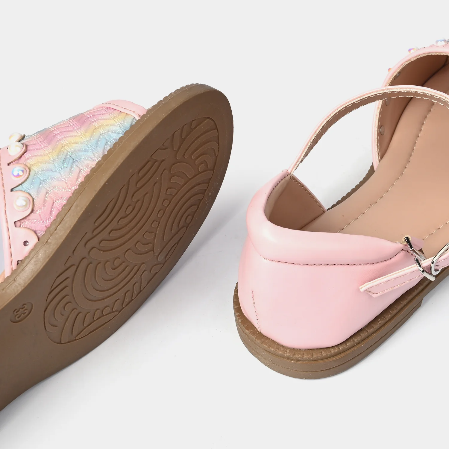 Girls Sandal BS-023-PINK - Image 2