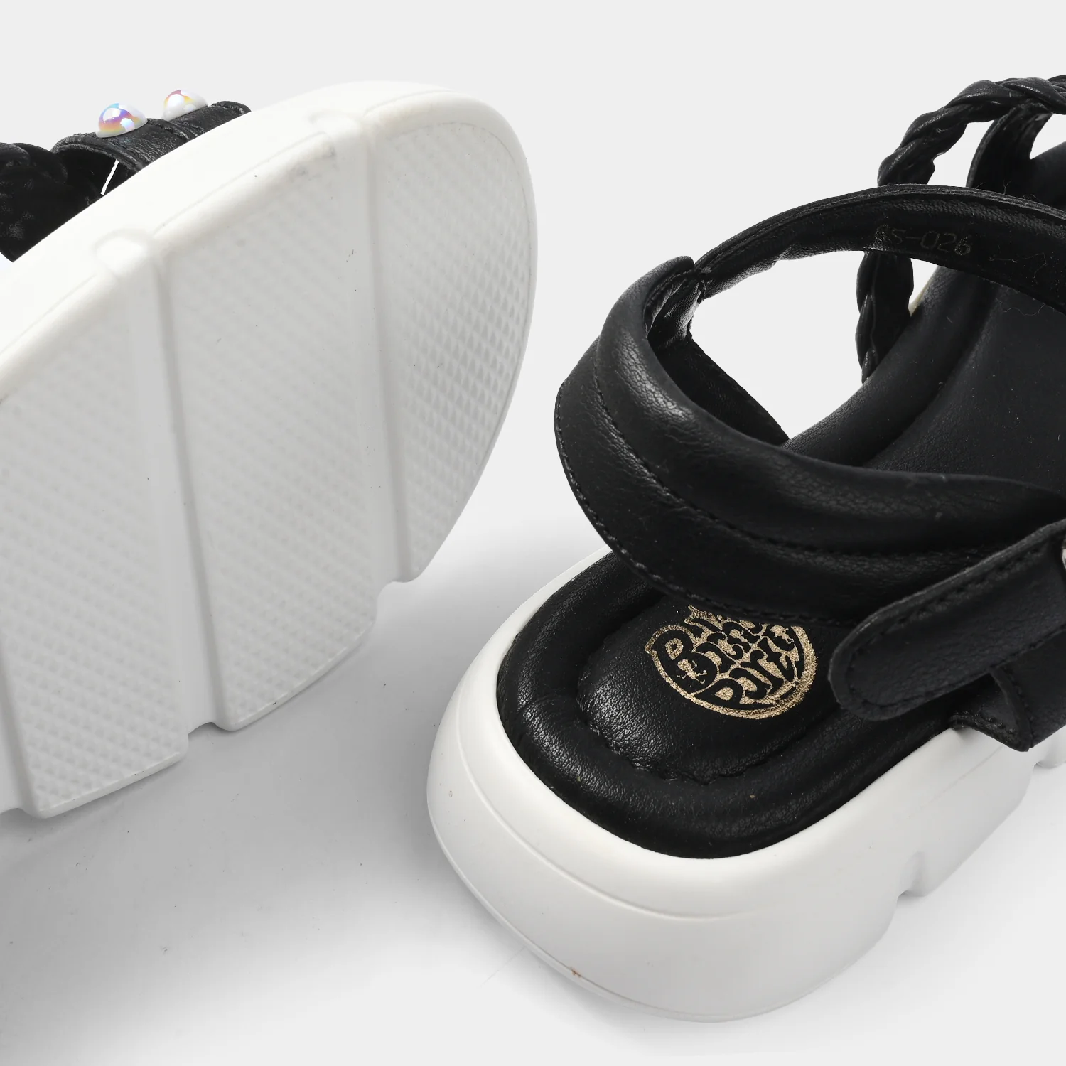 Girls Sandal BS-026-BLACK - Image 2