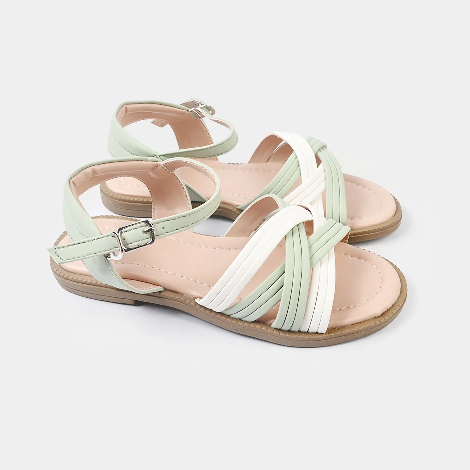 Girls Sandal BS-027-Sea Green - Image 3