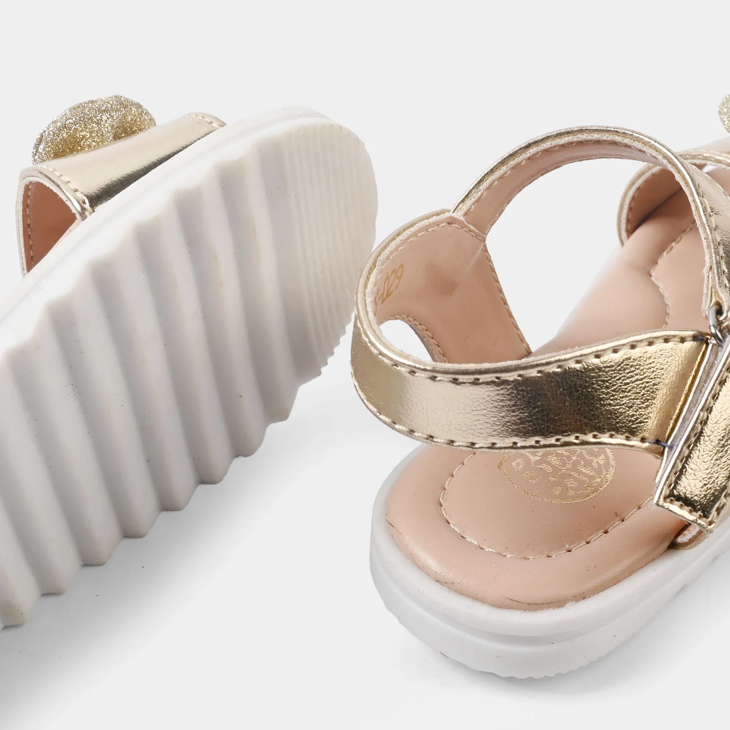 Girls Sandal BS-029-GOLDEN - Image 2
