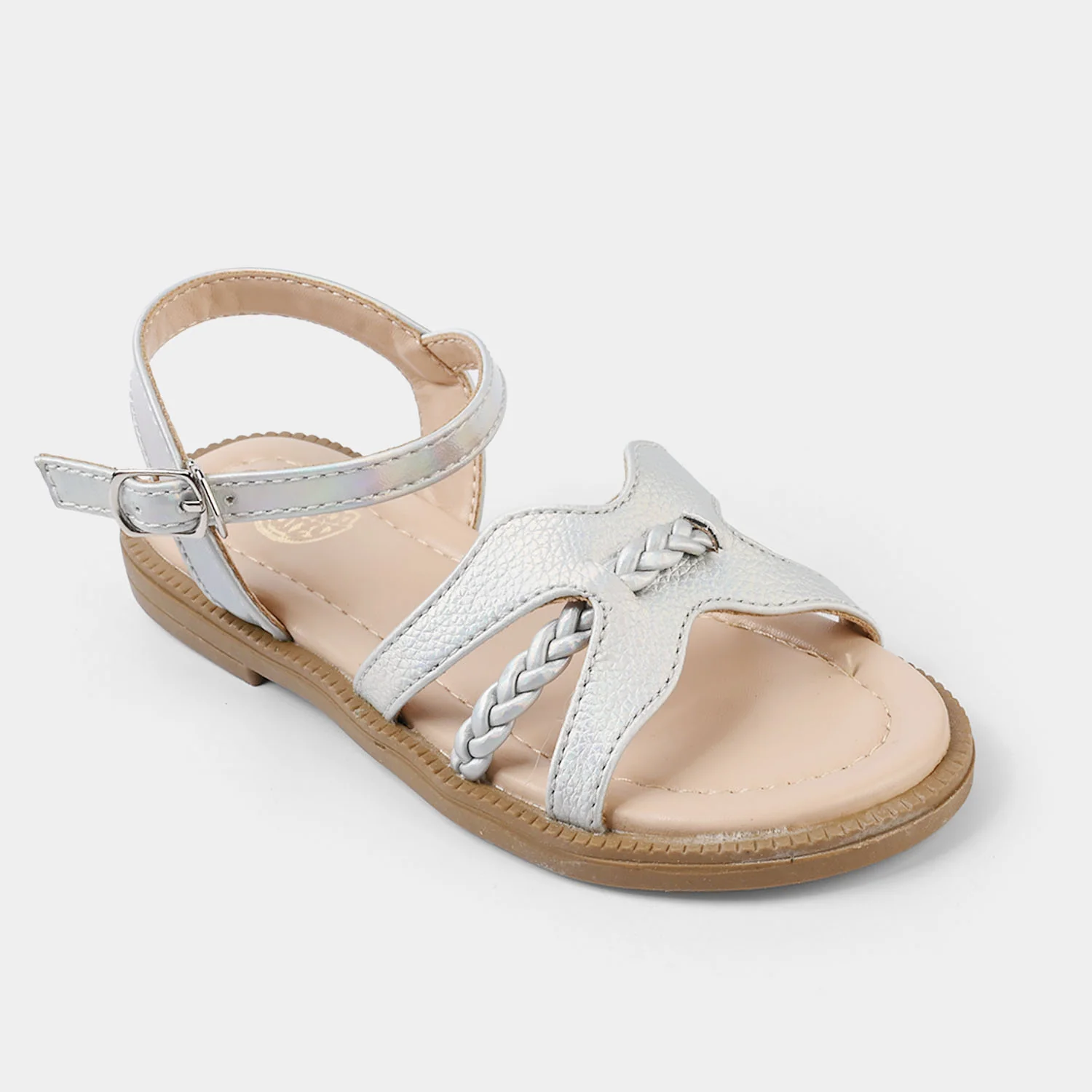Girls Sandal BS-038-SILVER