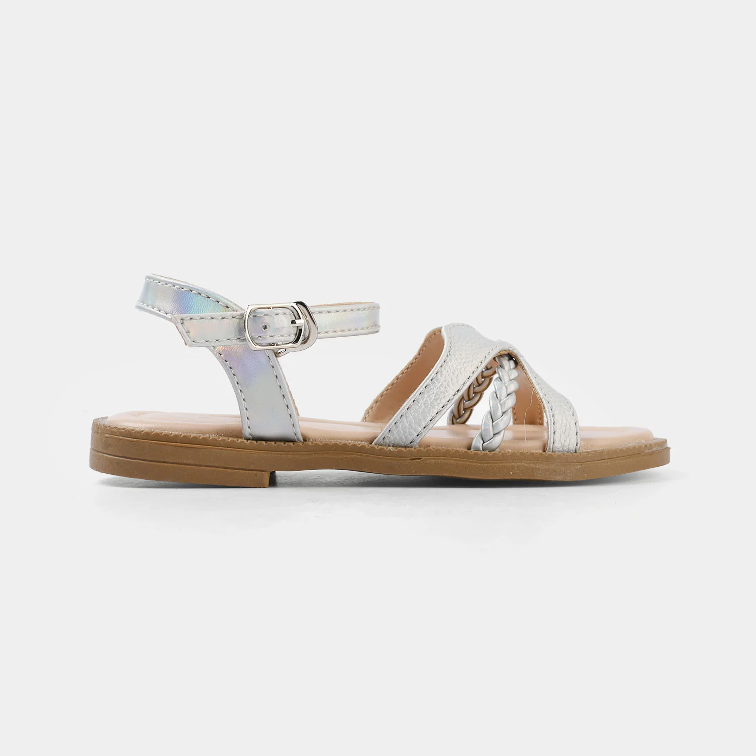 Girls Sandal BS-038-SILVER - Image 4