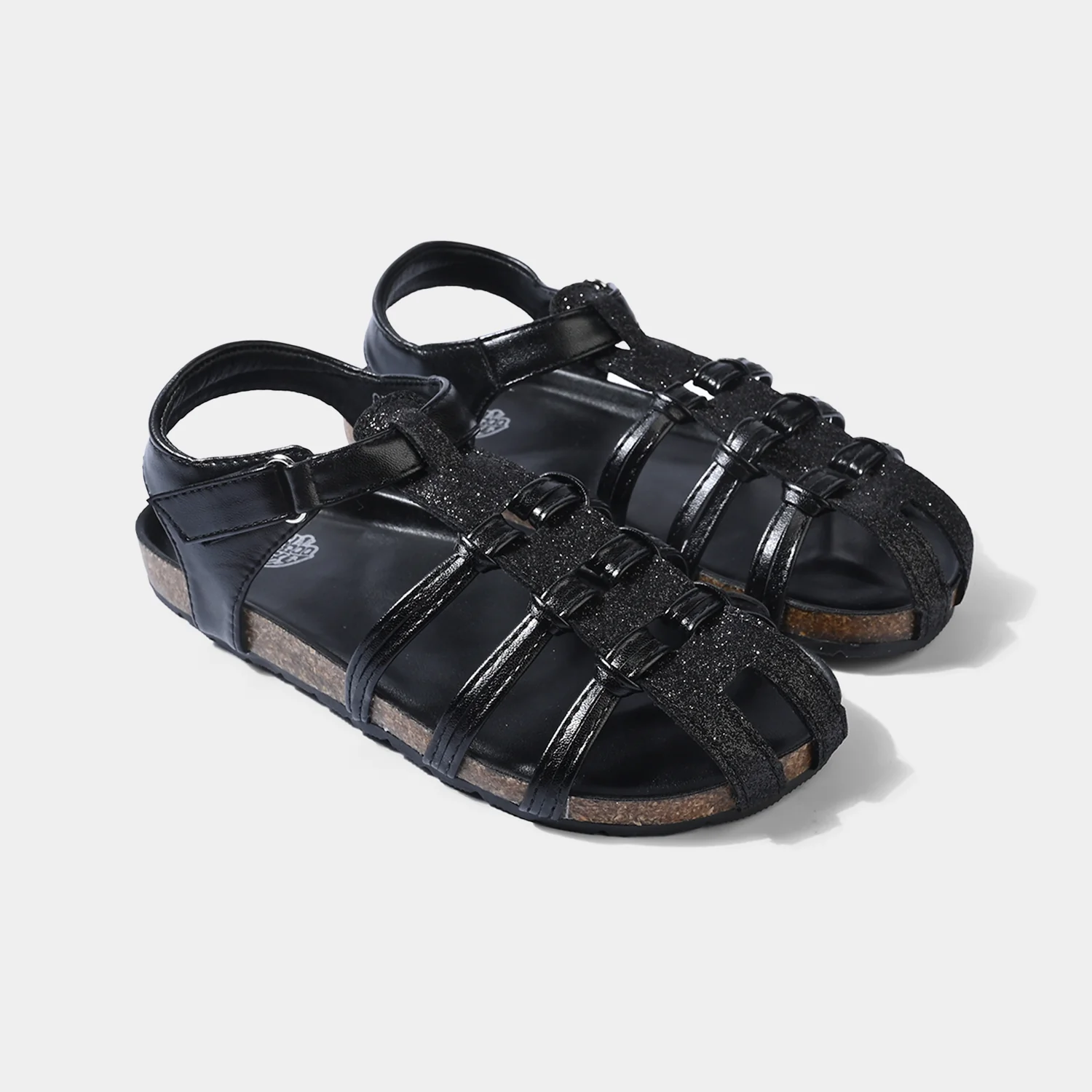 Girls Sandal G1040-K2-BLACK - Image 2