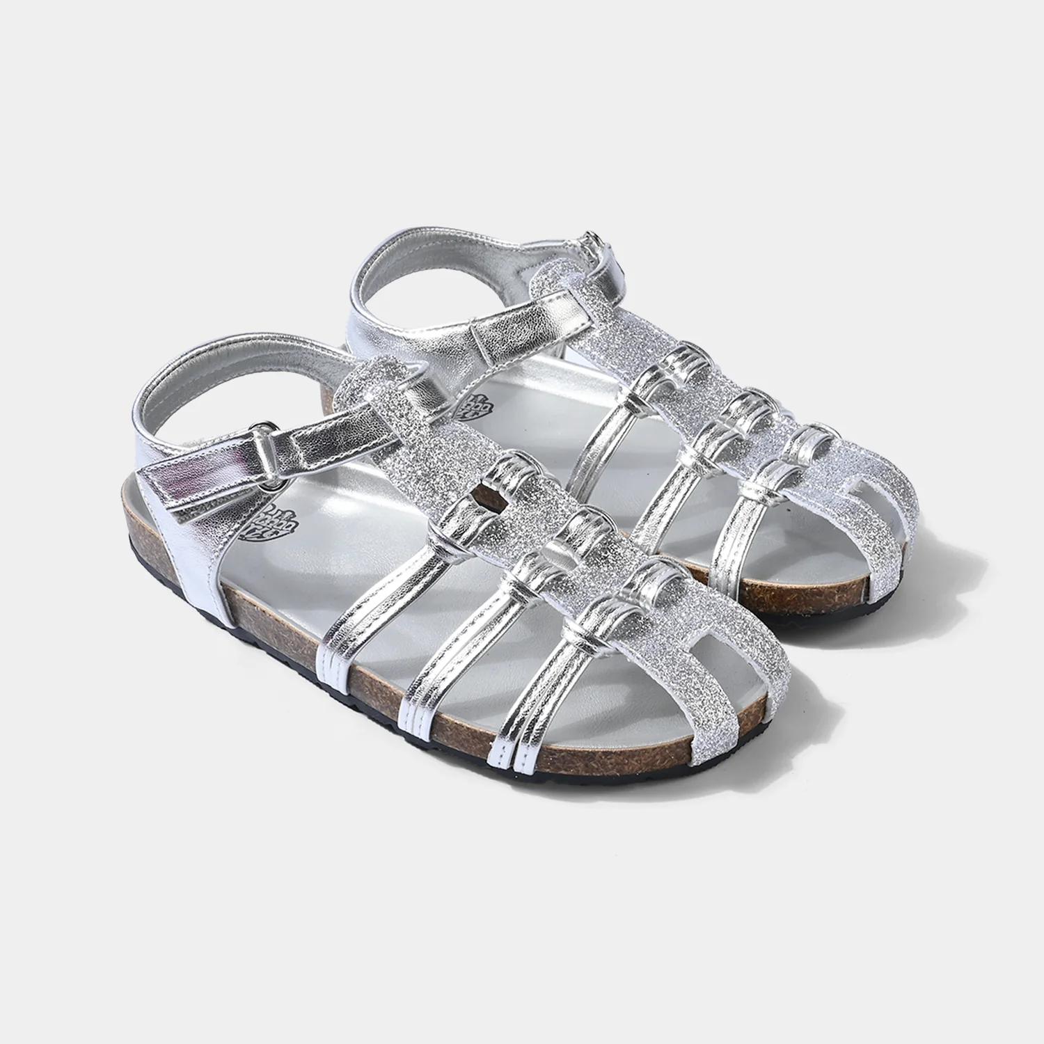 Girls Sandal G1040-K2-SILVER - Image 2