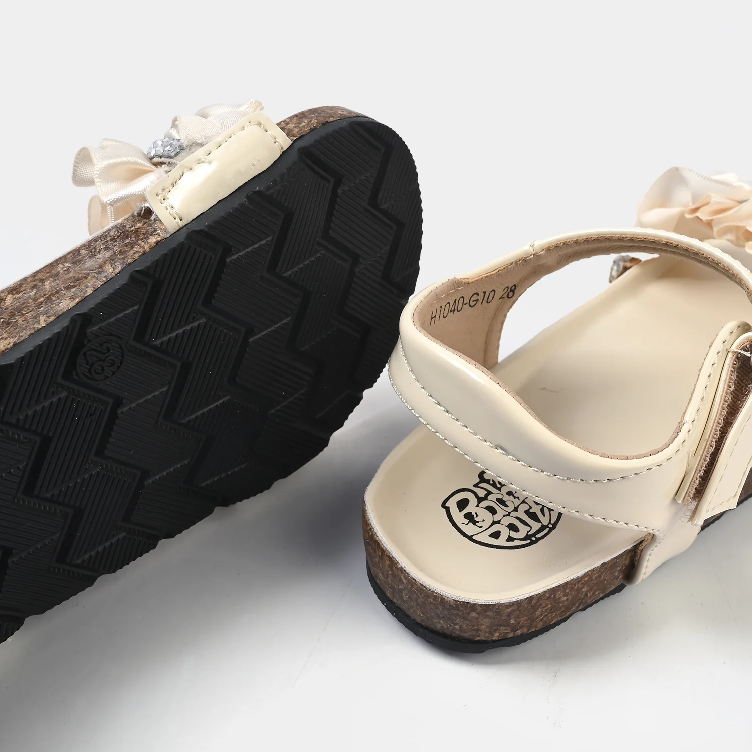 Girls Sandal H1040-G10-BEIGE - Image 2