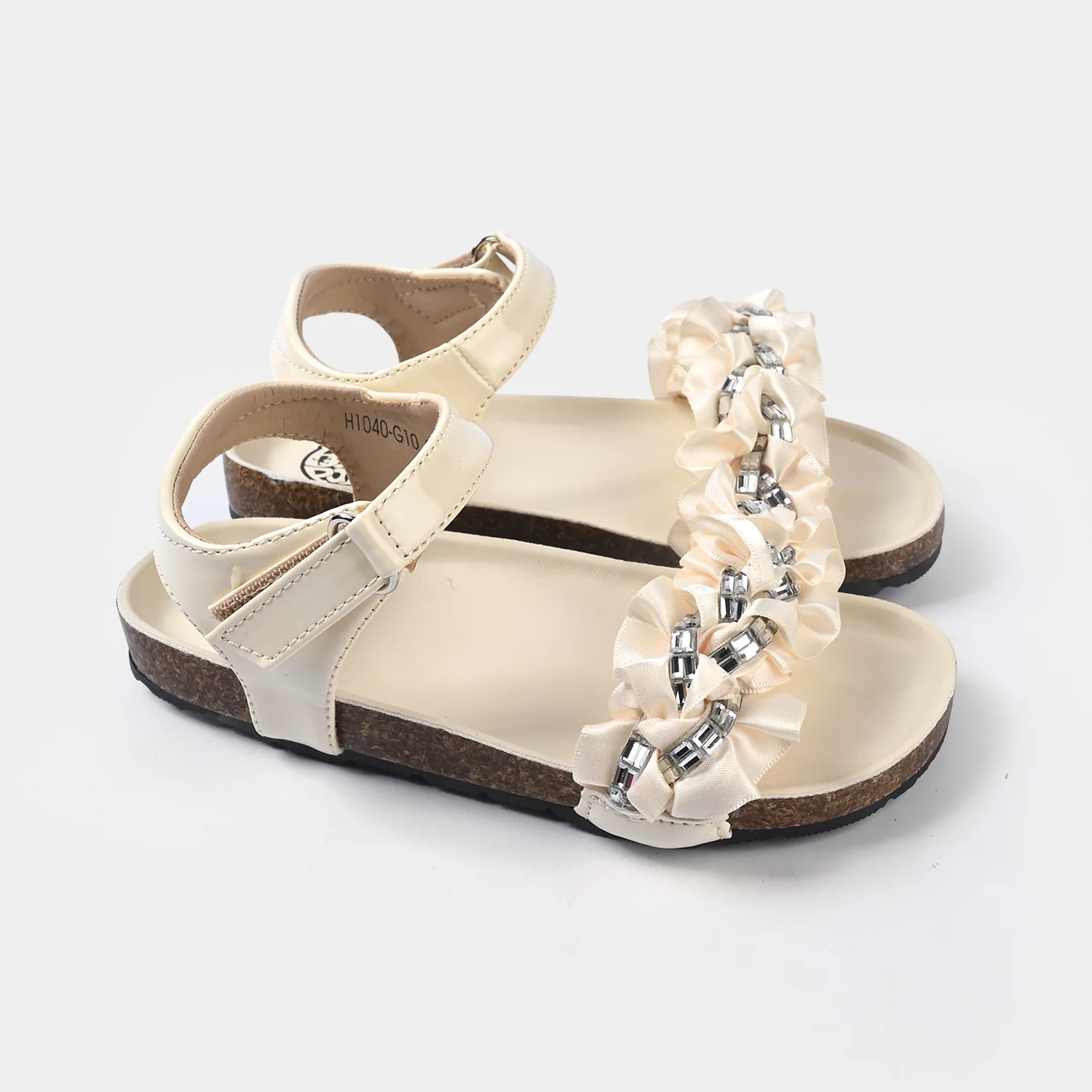 Girls Sandal H1040-G10-BEIGE - Image 3