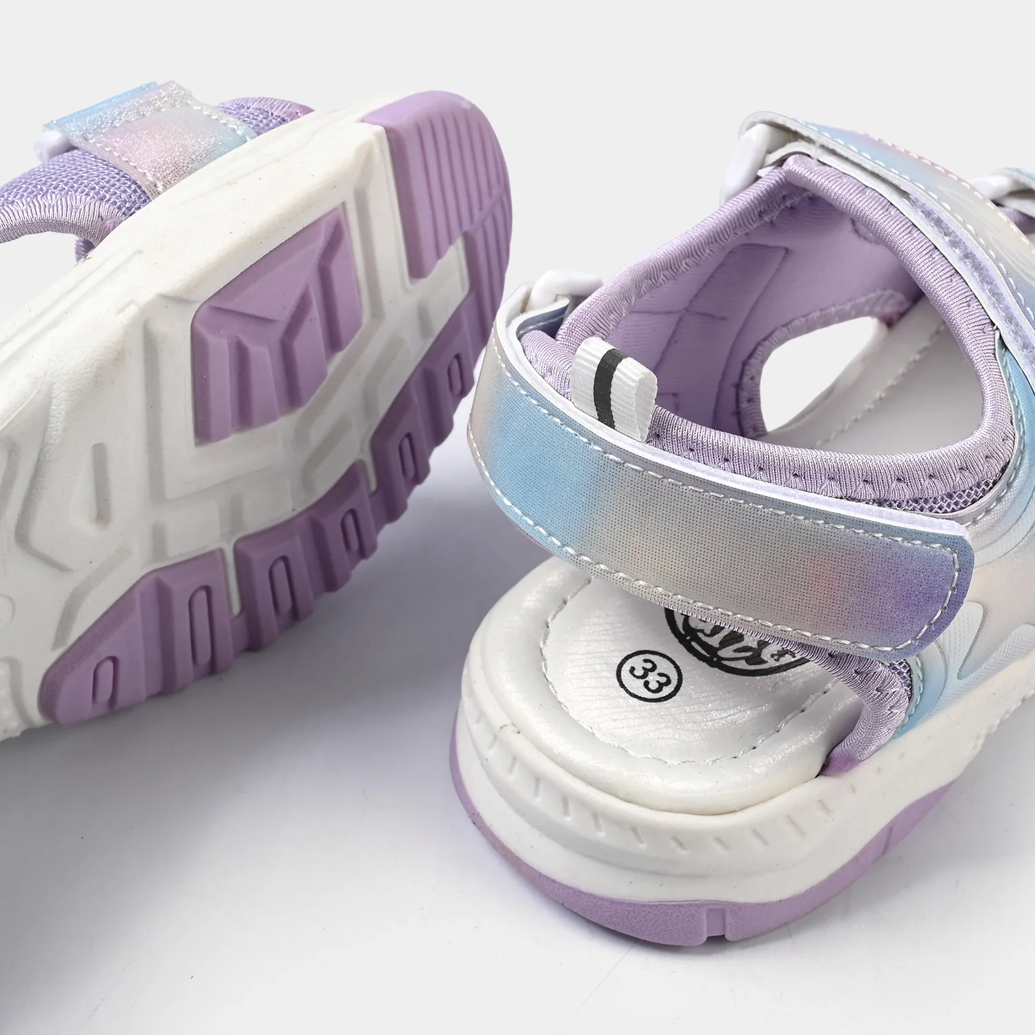 Girls Sandal SF-ST-03-Purple - Image 2