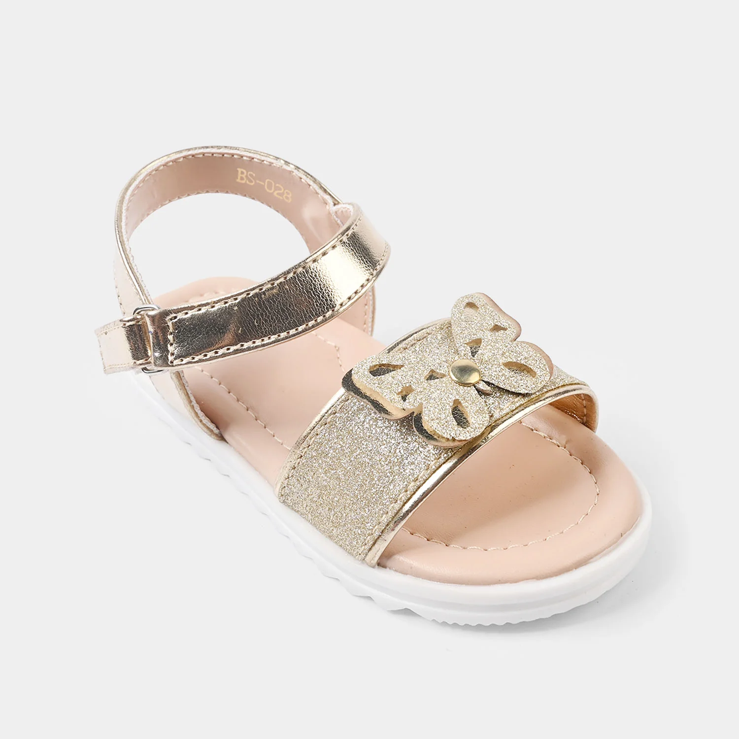 Girls Sandals BS-028 Glitter Butterfly – Golden
