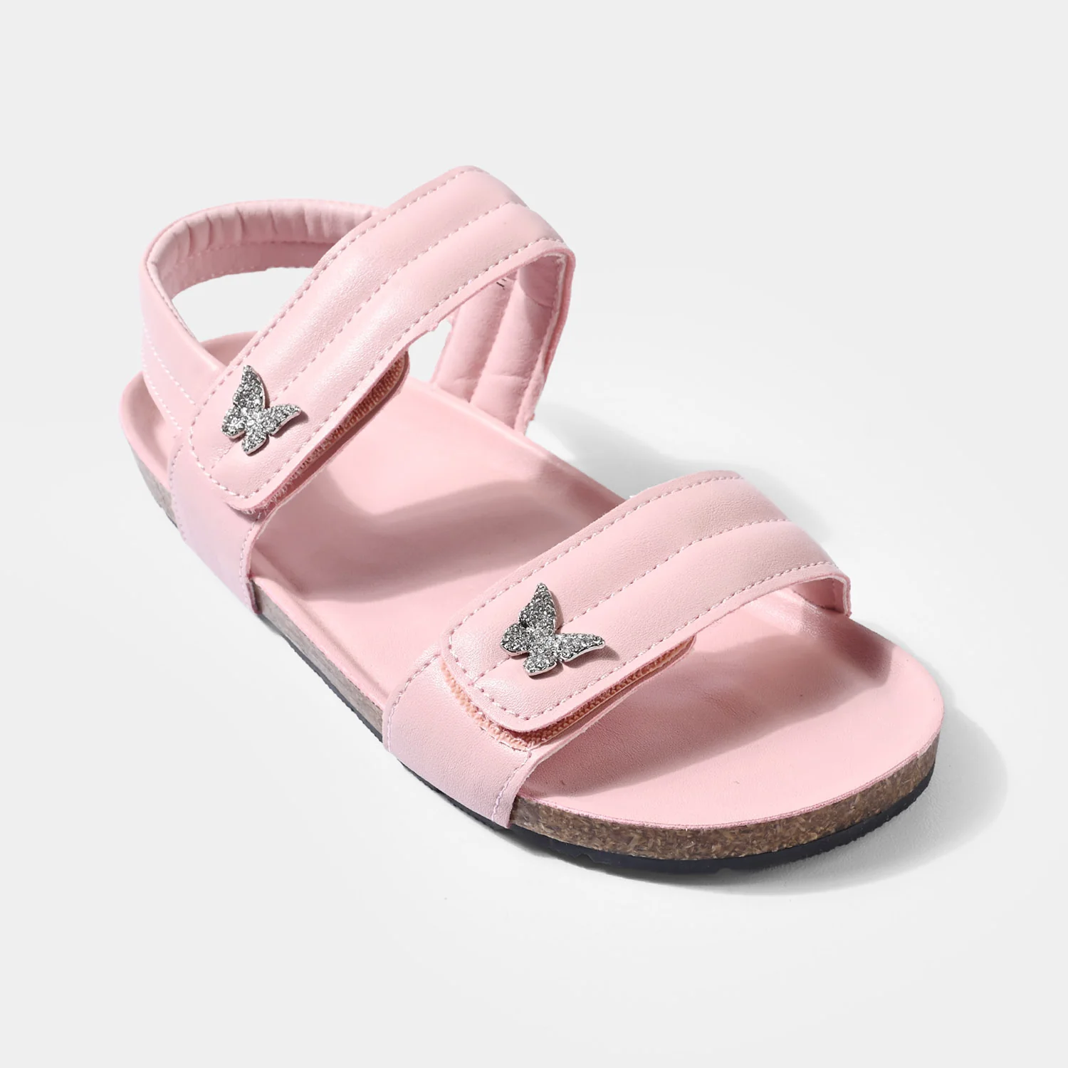 Girls Sandals H1040-G5 Butterfly Velcro – Pink