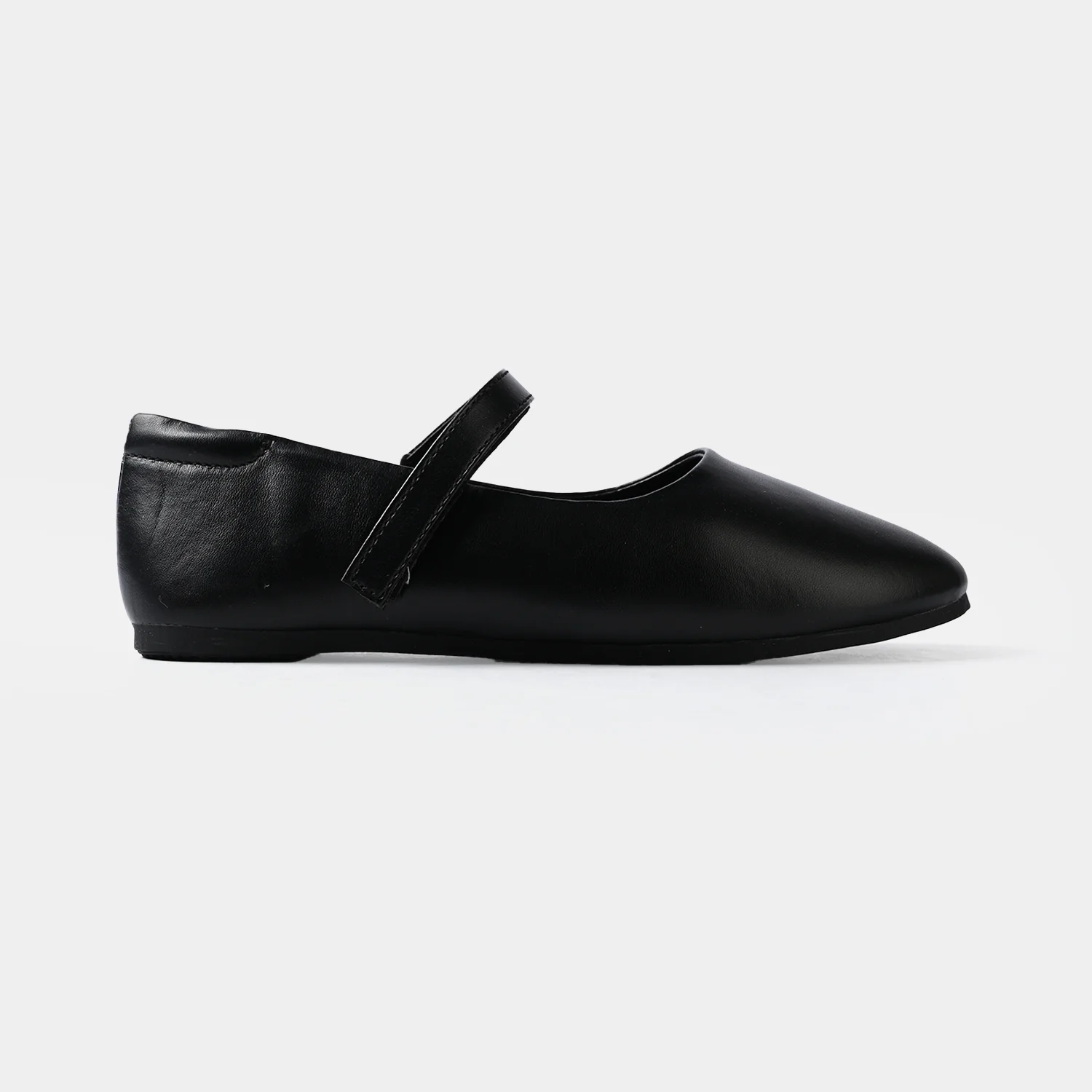 Girls School Shoes BS-049 – Black - Image 4
