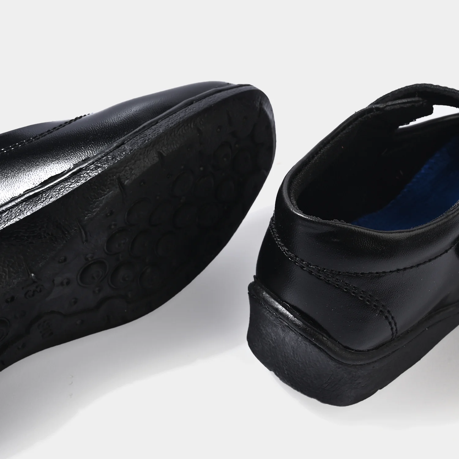 Girls School Shoes TS-11A – Black - Image 2
