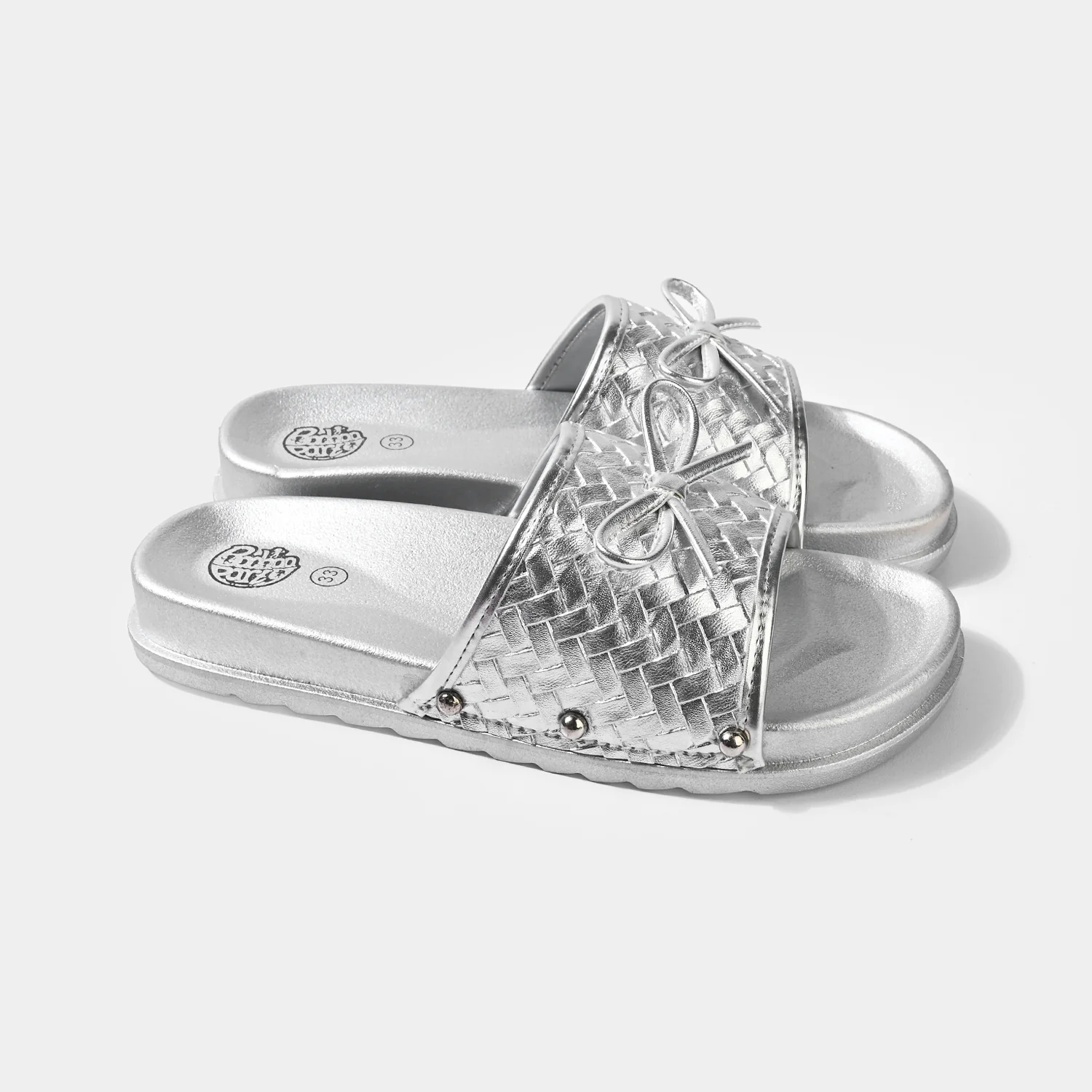 Girls Slide 11-112-SILVER - Image 3