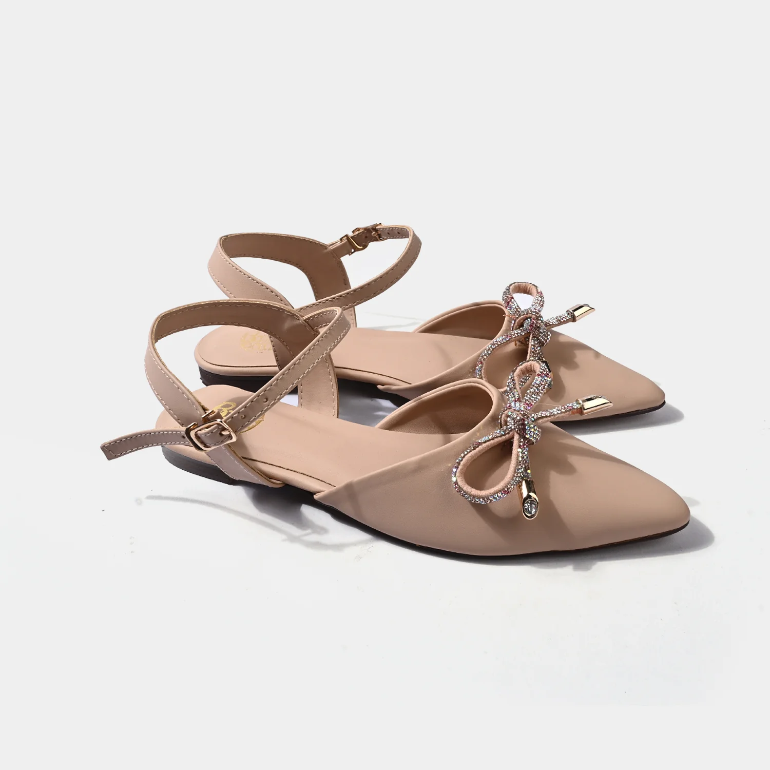 Girls Sling Back MS-01-BEIGE - Image 3