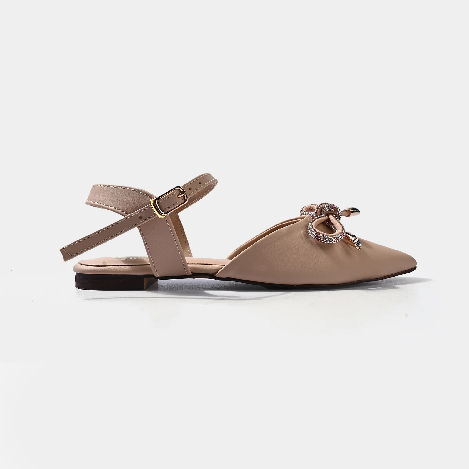 Girls Sling Back MS-01-BEIGE - Image 4