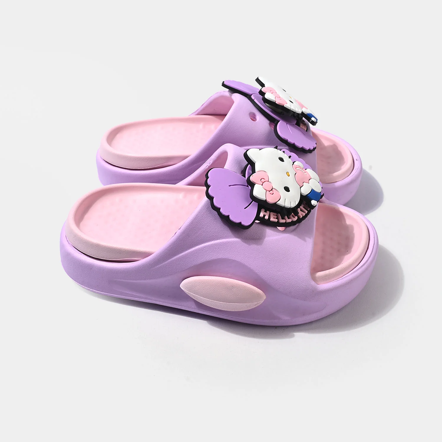 Girls Slipper 013-Q11-Purple - Image 3