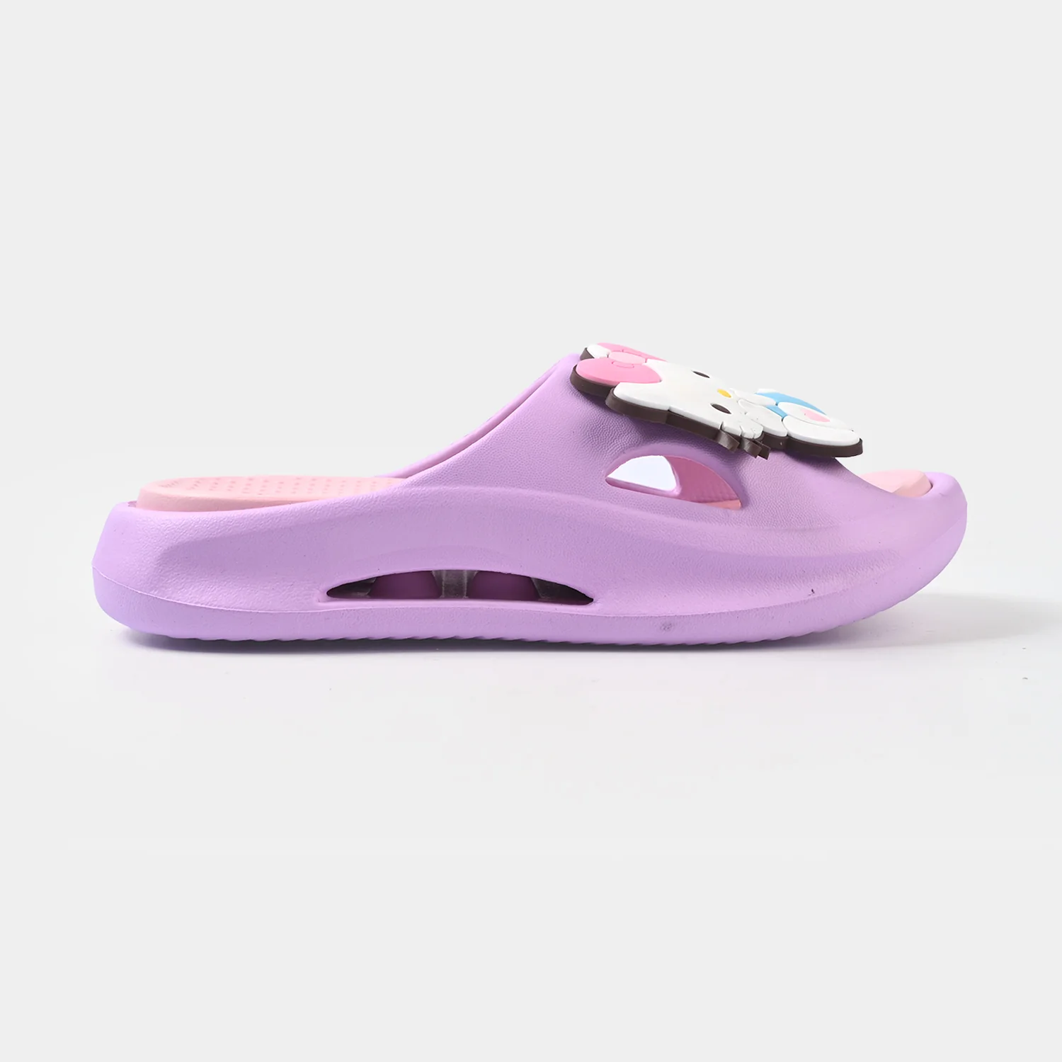 Girls Slipper 016-26 - Purple - Image 4