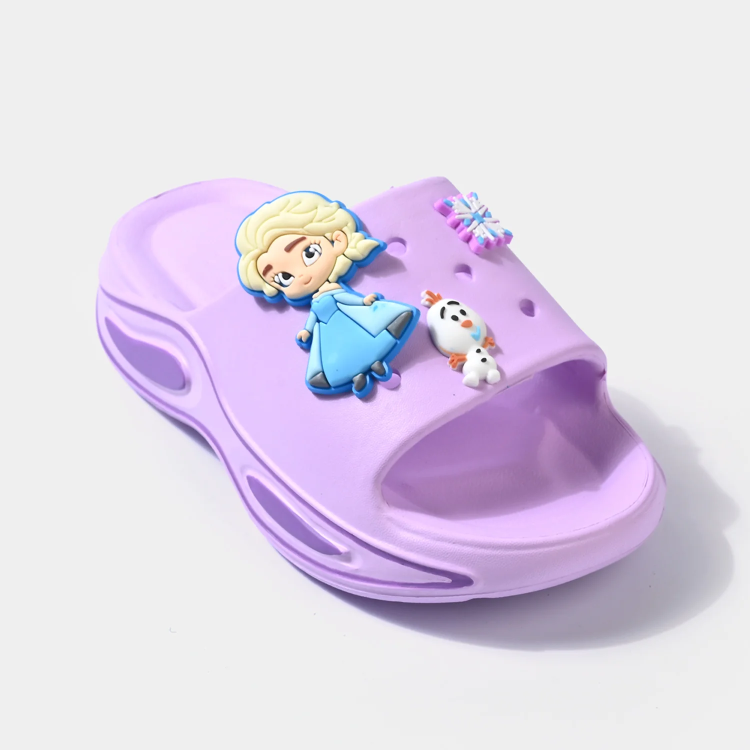 Girls Slipper 5078-3-PURPLE