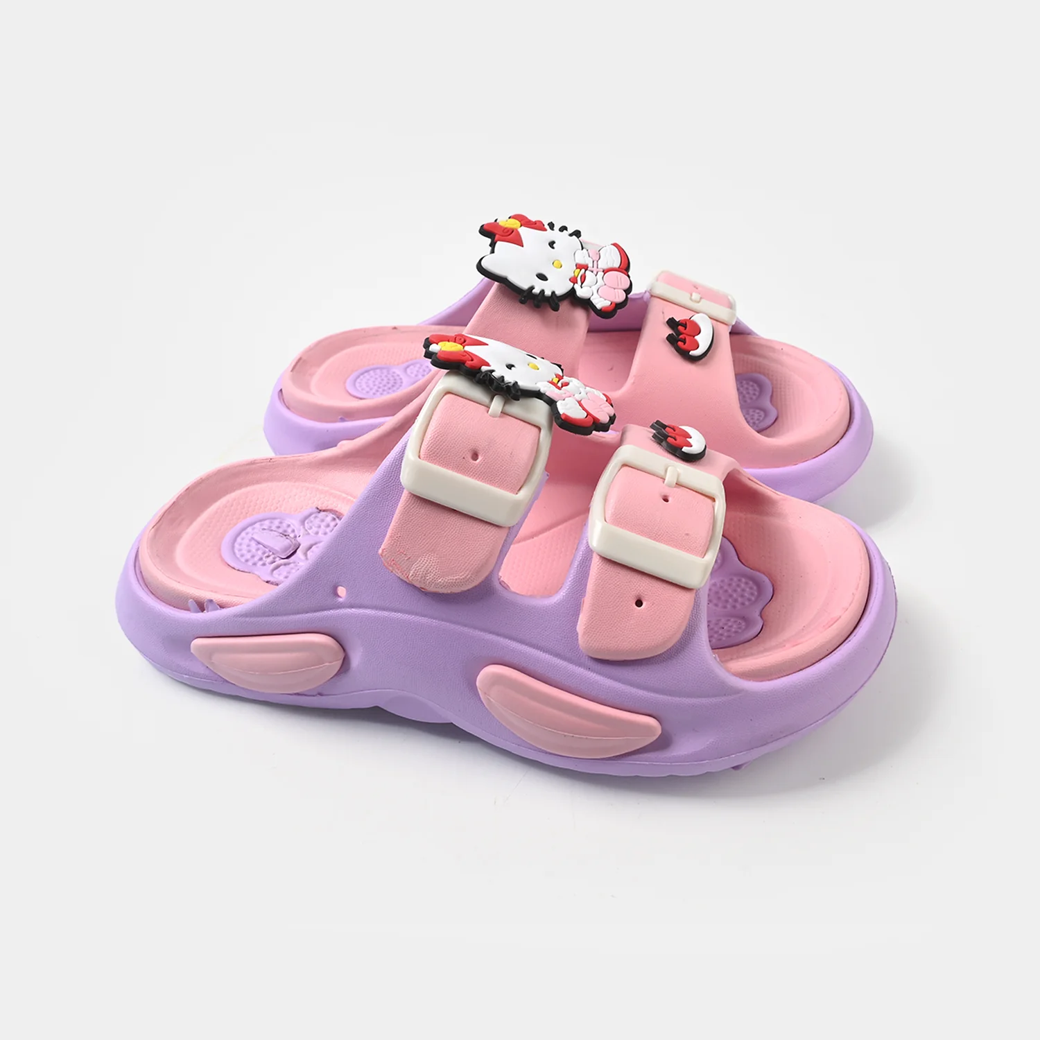 Girls Slipper A11+33-Purple - Image 4