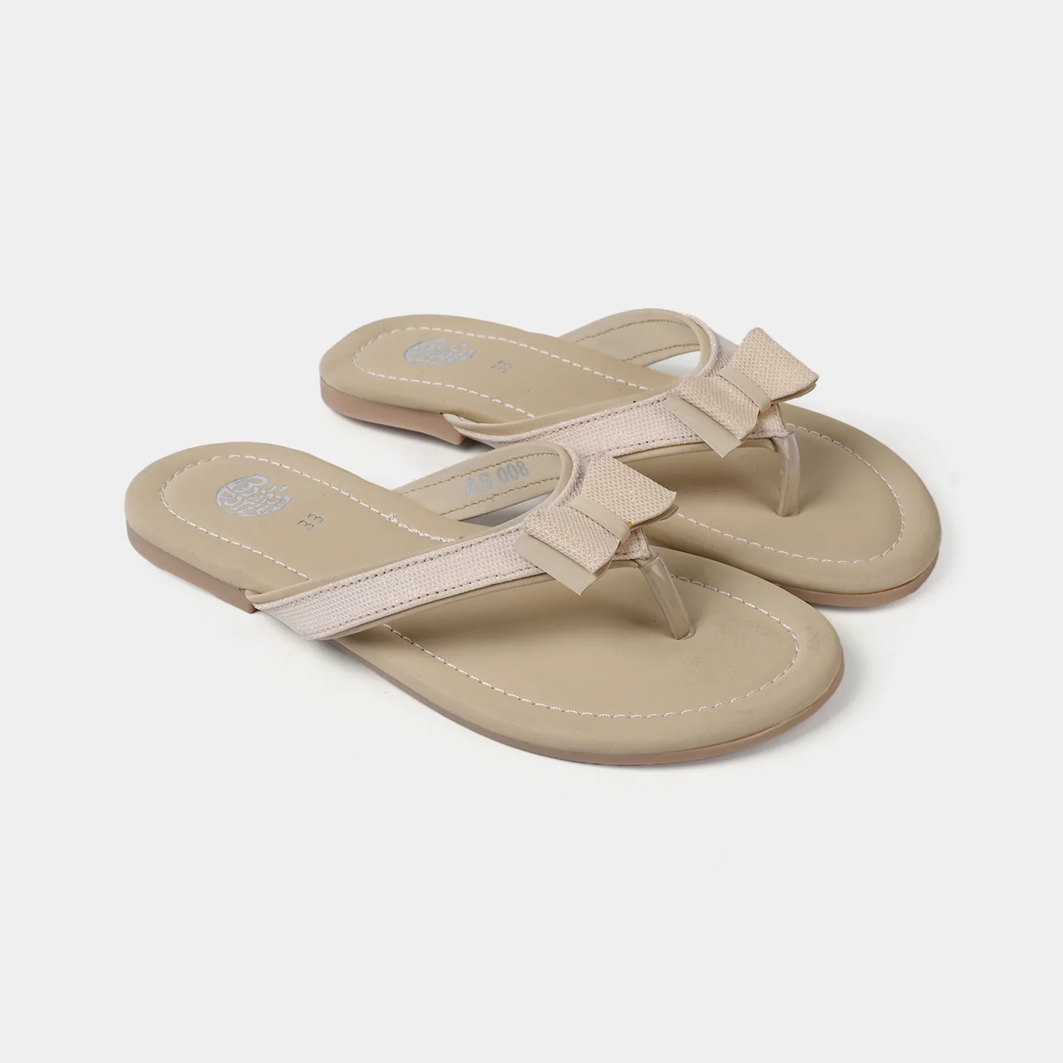 Girls Slipper AS-008-BEIGE - Image 3