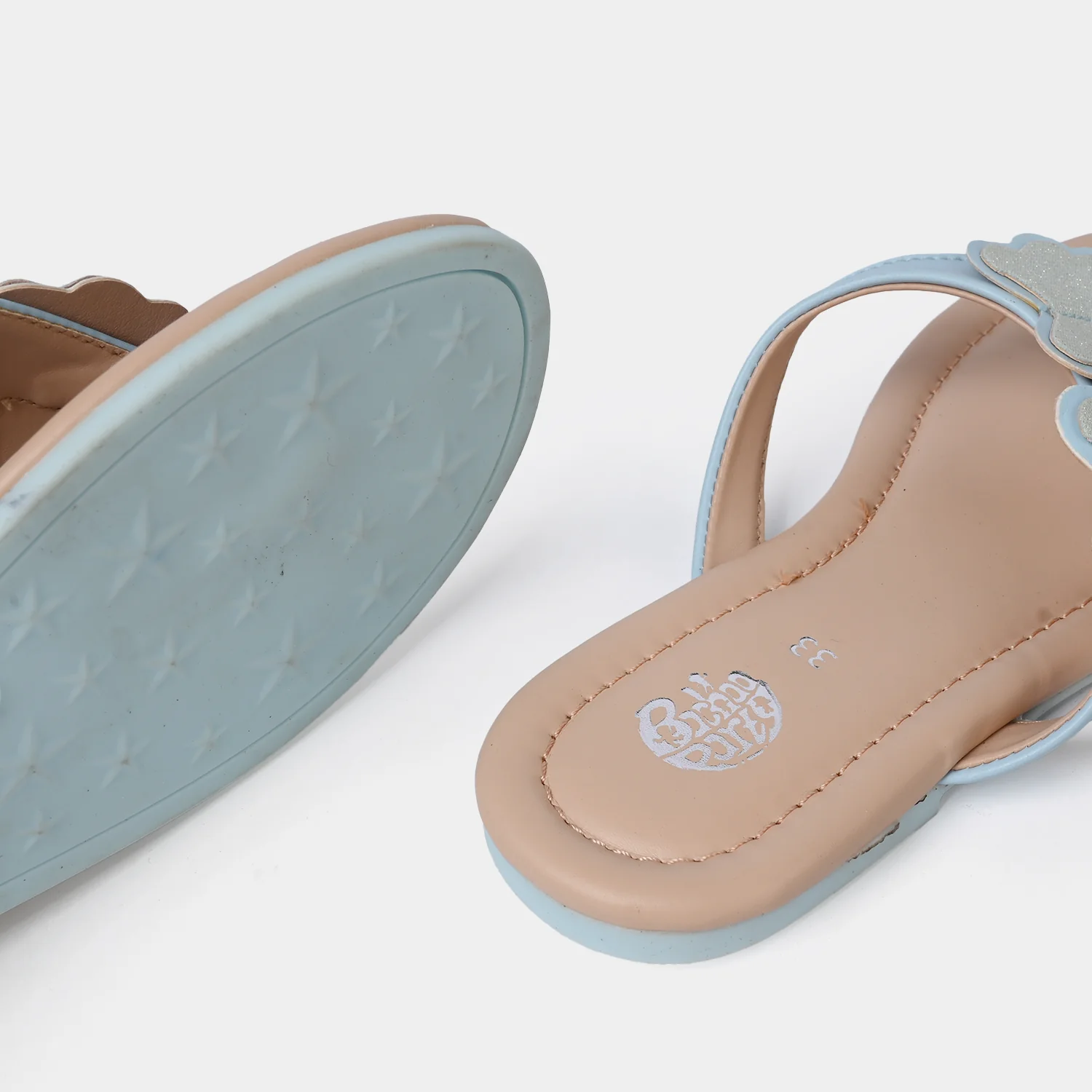 Girls Slipper AS-009-Blue - Image 2
