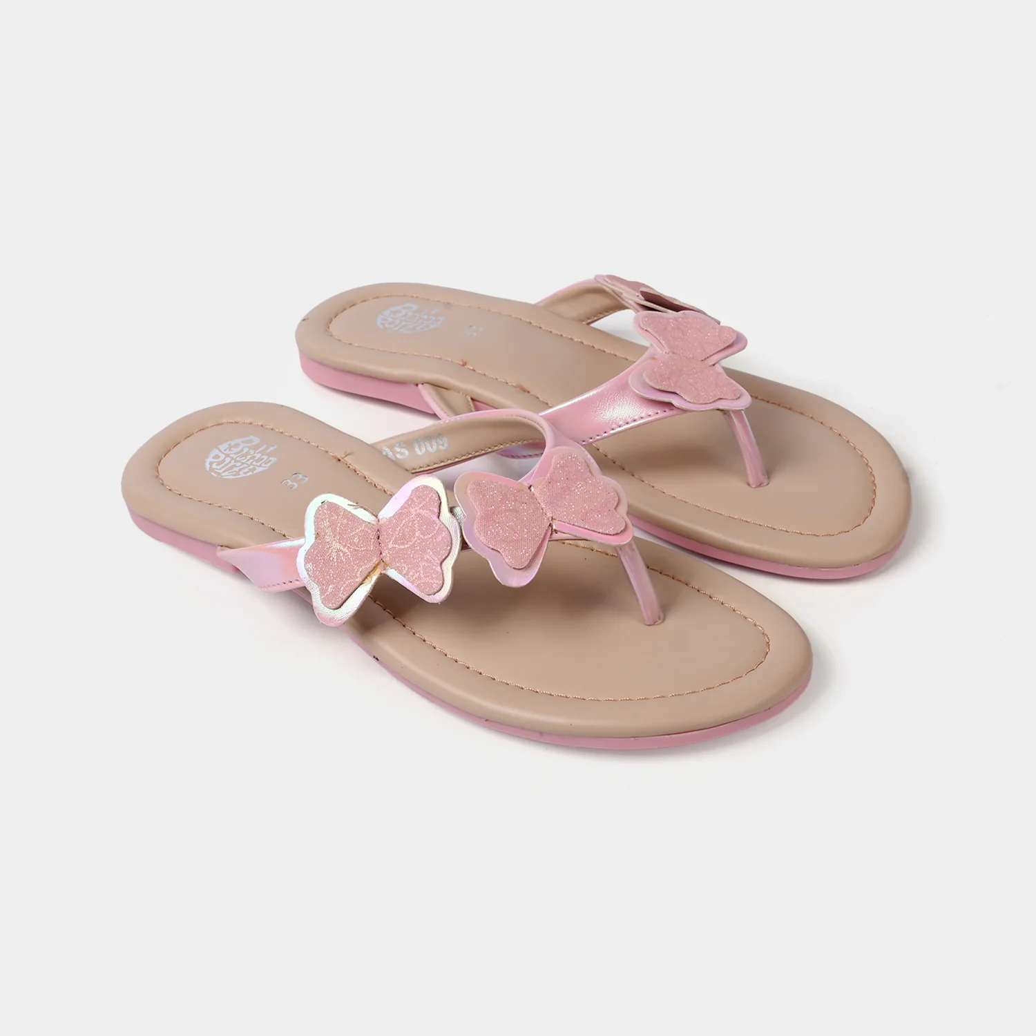 Girls Slipper AS-009-Pink - Image 3