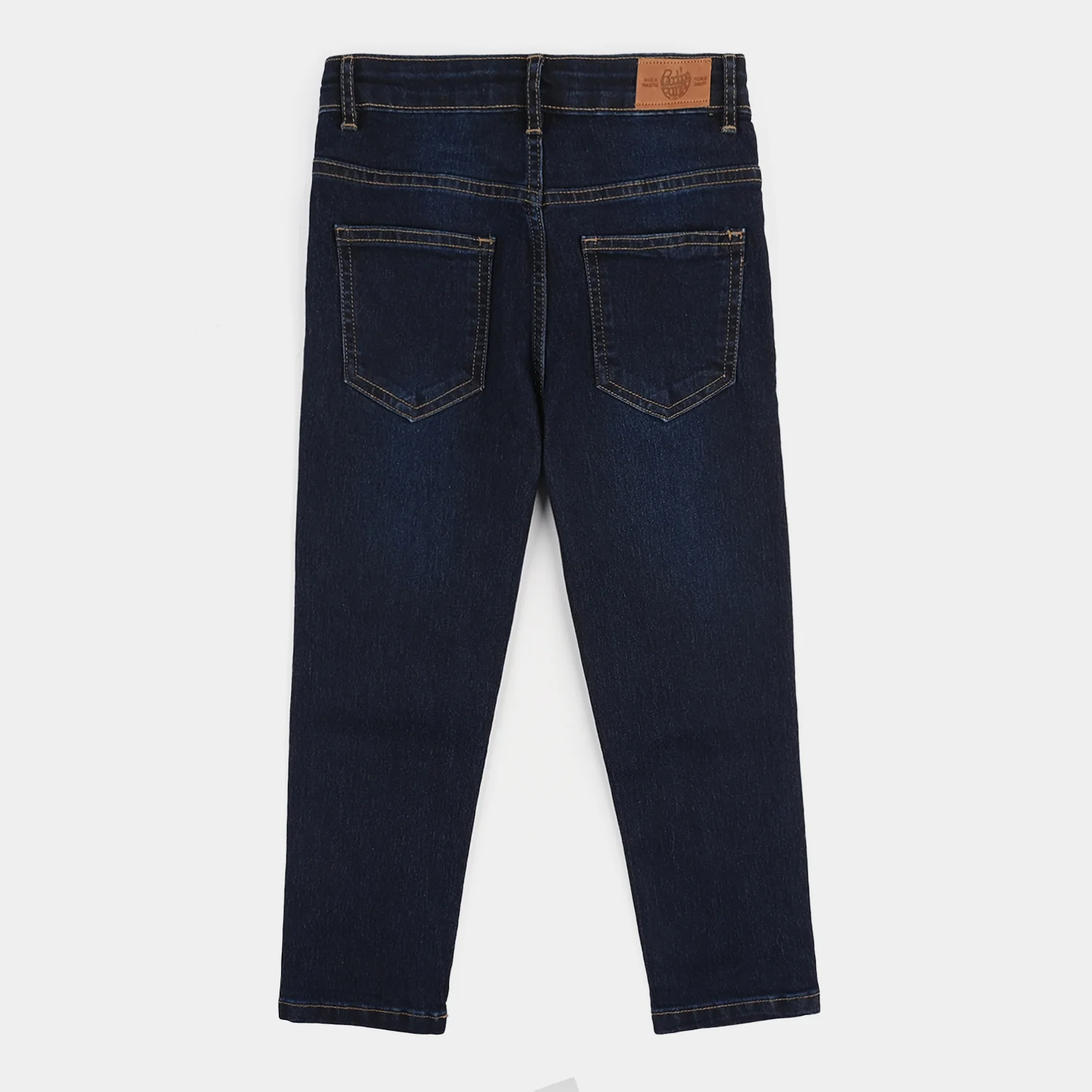 Girls Denim Stretch Denim Basic Skinny Fit Pant – Dark Blue - Image 4