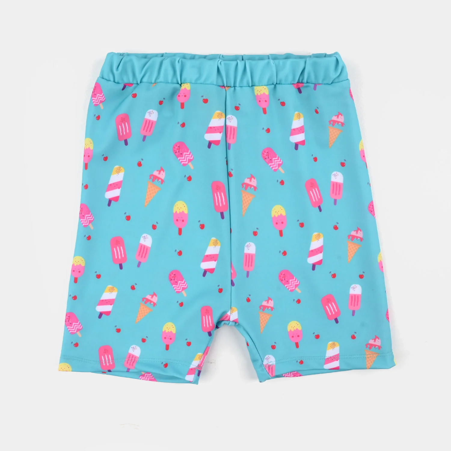 Girls Nylon Swimming 2-Piece Suit (Sweet Treat) - Blue - Image 3