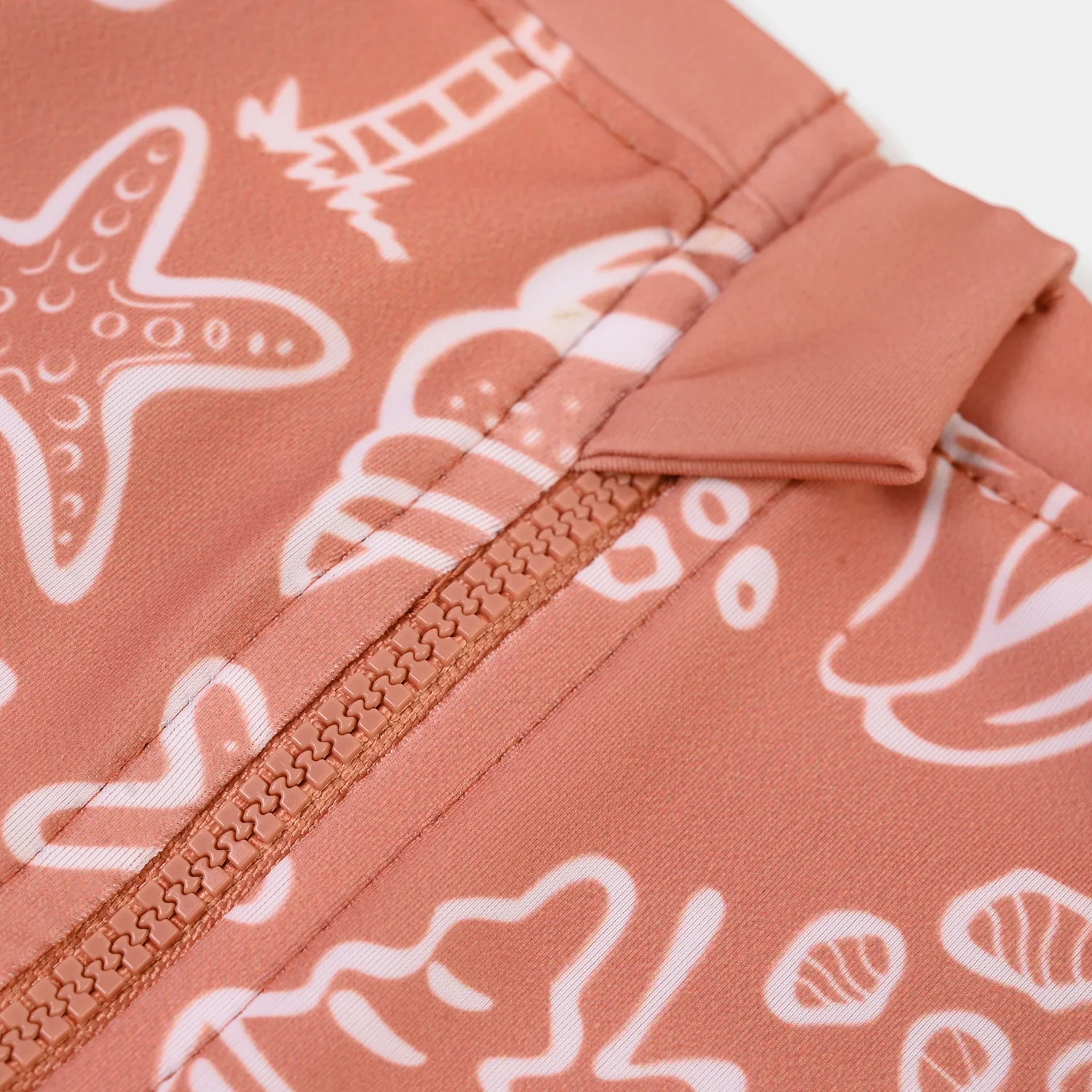 Girls Nylon Swimming Jumper Shells-BROWN - Image 3