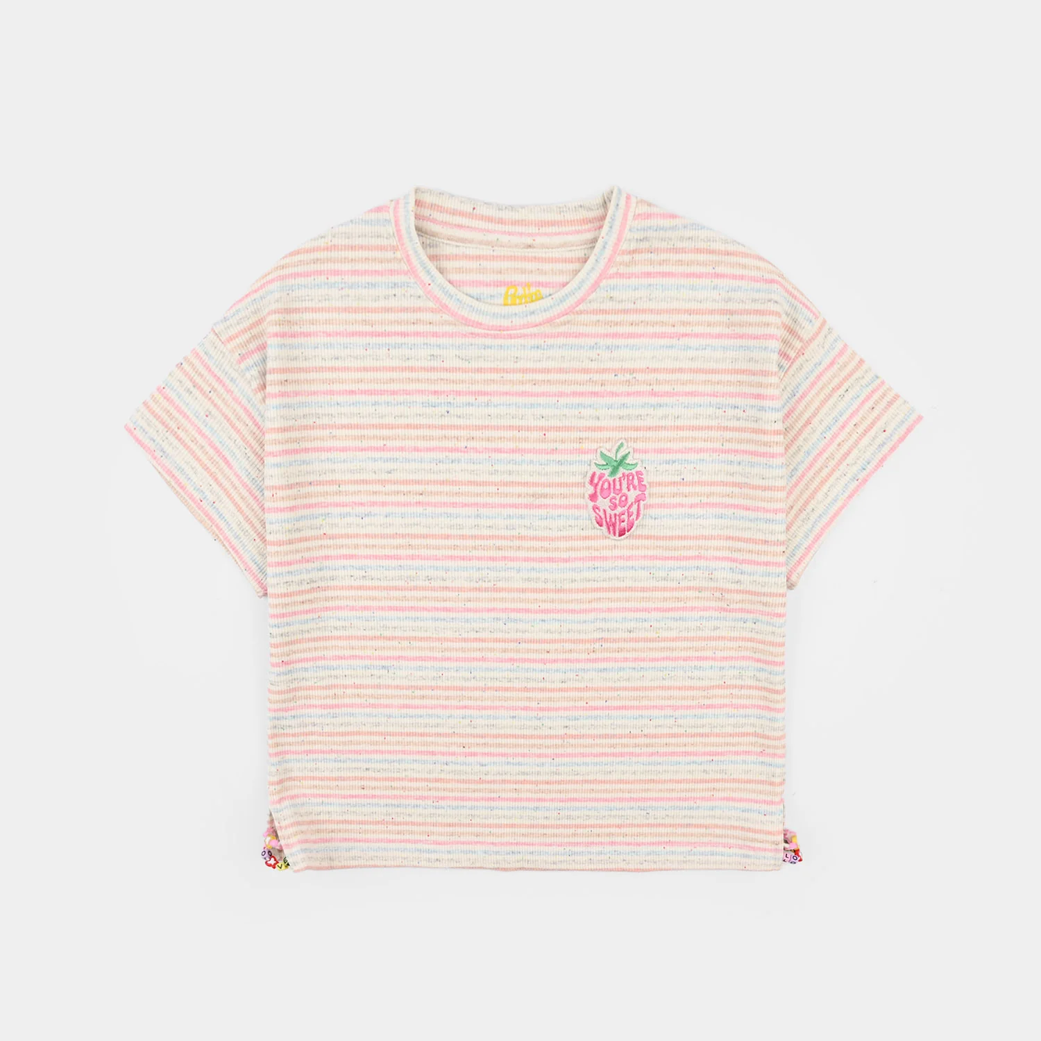 Girls Jersey/Terry T-Shirt (You Are So Sweet) β Multi