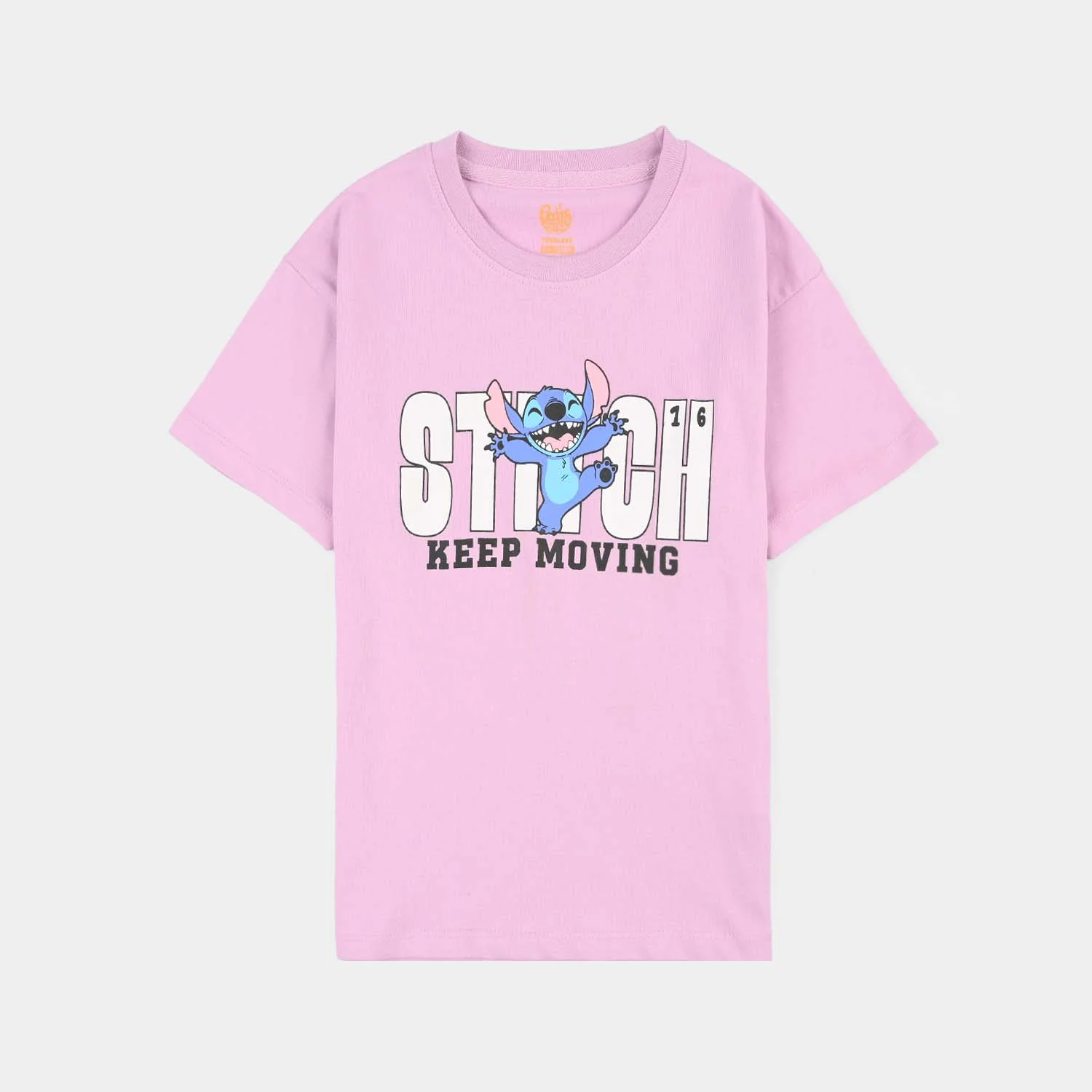 Girls Rib T-Shirts H/S Stitch