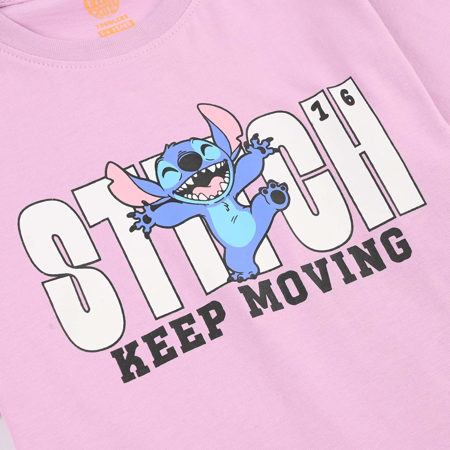 Girls Rib T-Shirts H/S Stitch - Image 2
