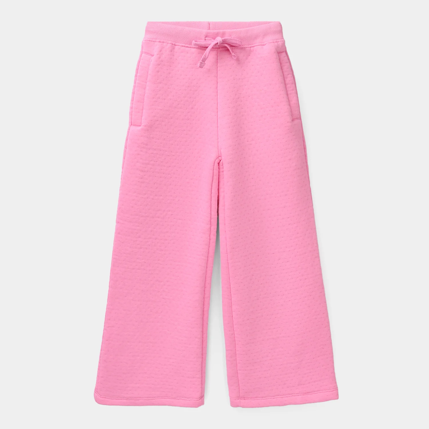 Girls Textured Quilted 2-Piece Suit Be The Best – Pink - Image 6