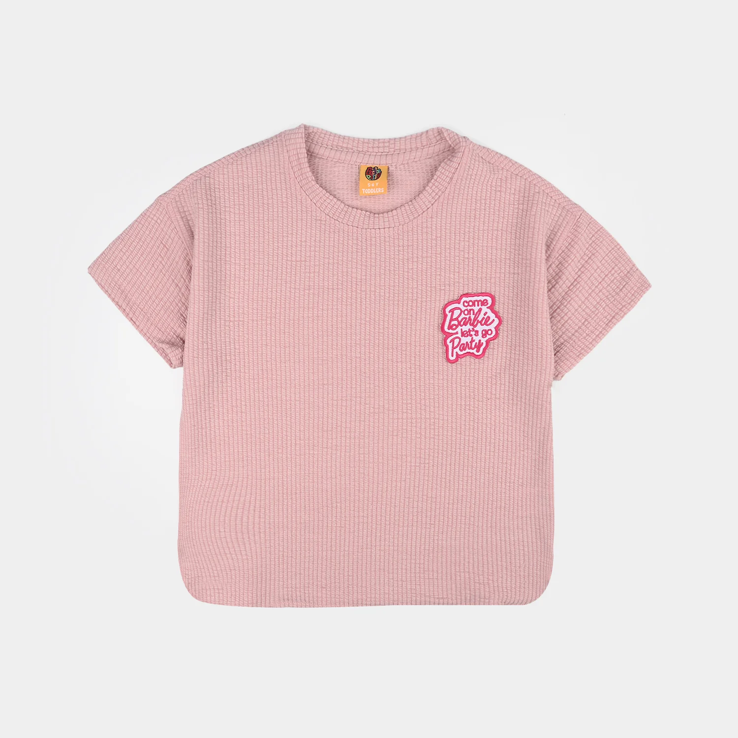 Girls Thermal T-Shirt - Pink