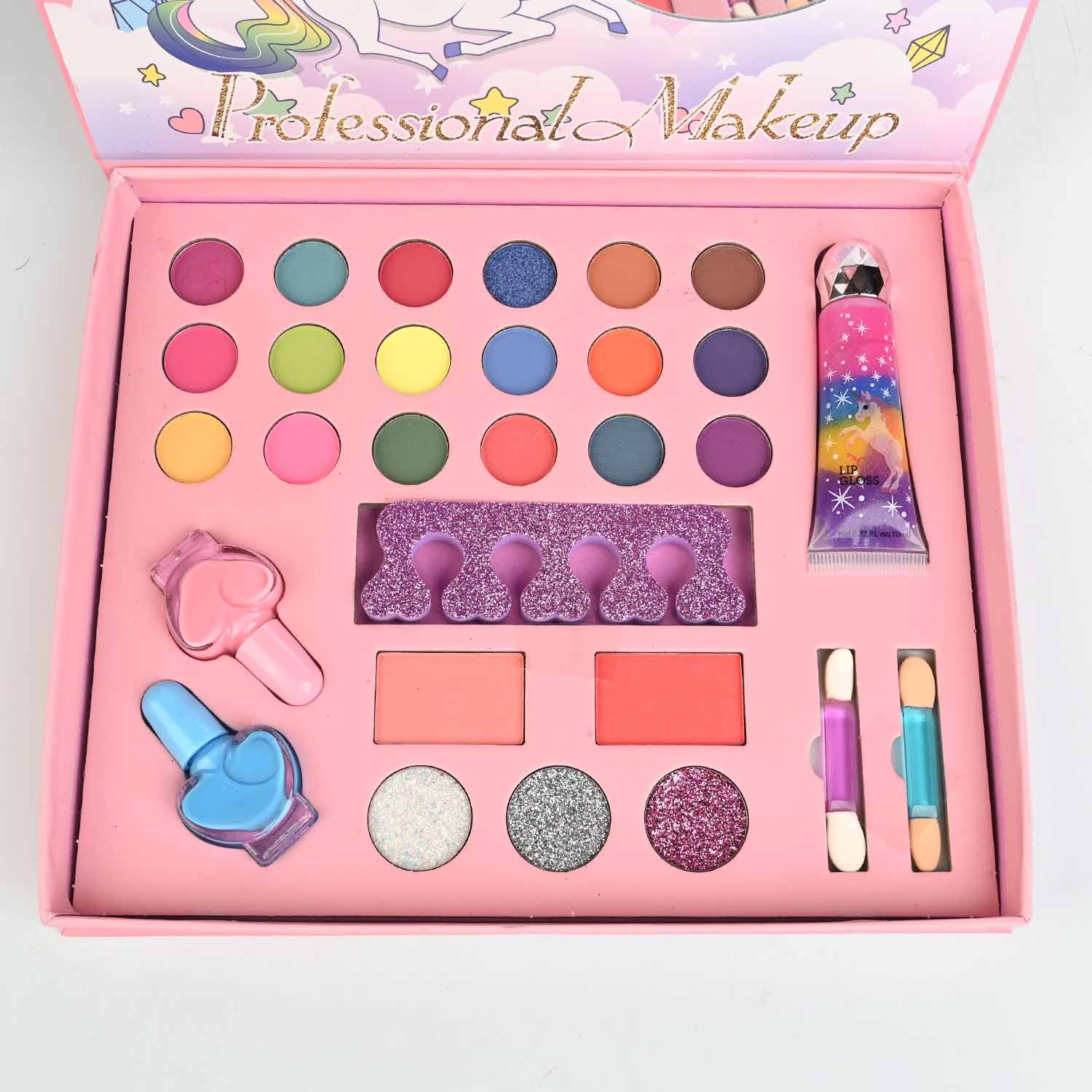 Girls Unicorn Professional Makeup Play Set - Image 2