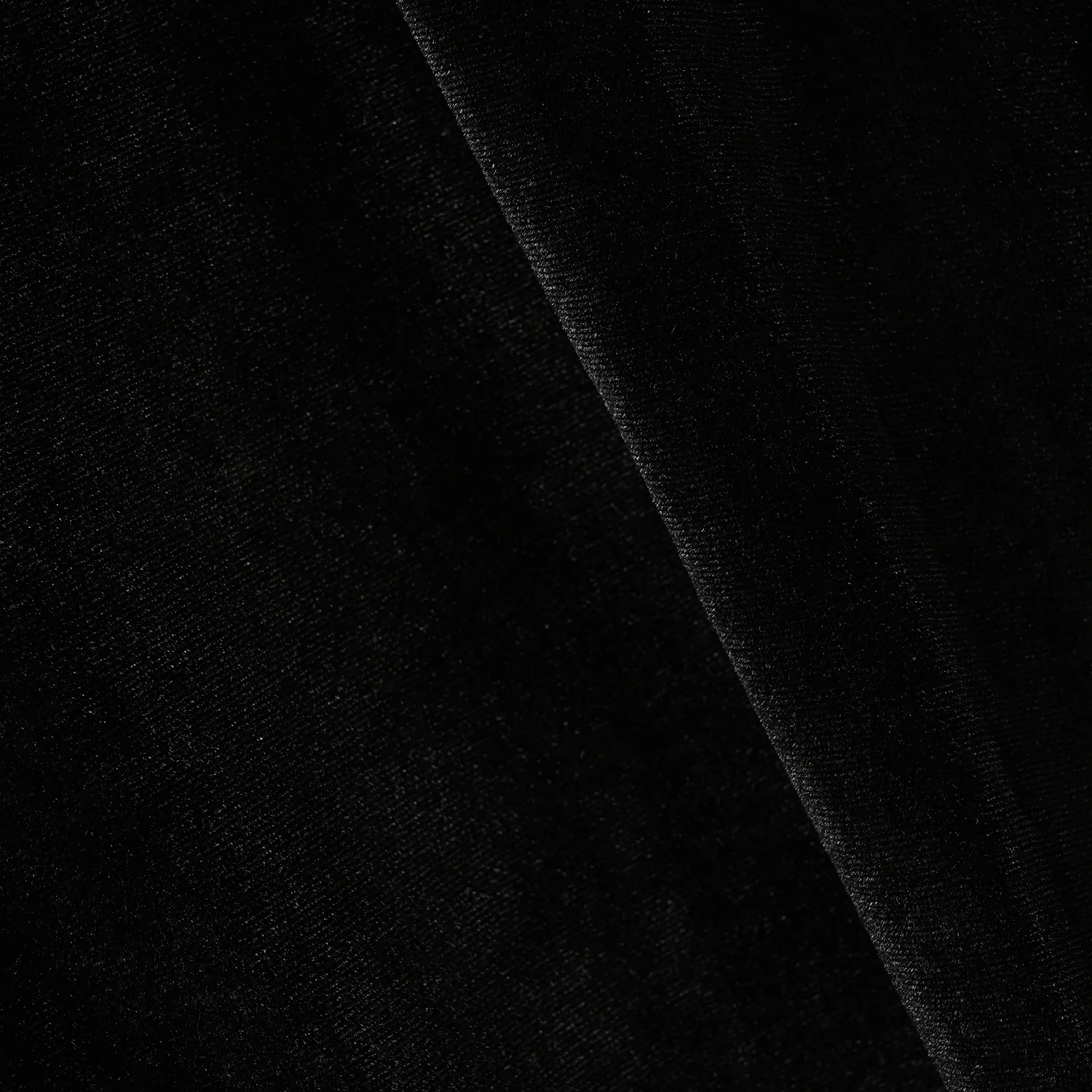 Girls Velvet Casual Top Shimmer-BLACK - Image 3