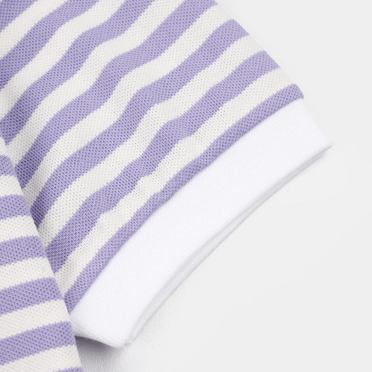 Girls Yarn Dyed T-Shirt Moment-Purple - Image 3