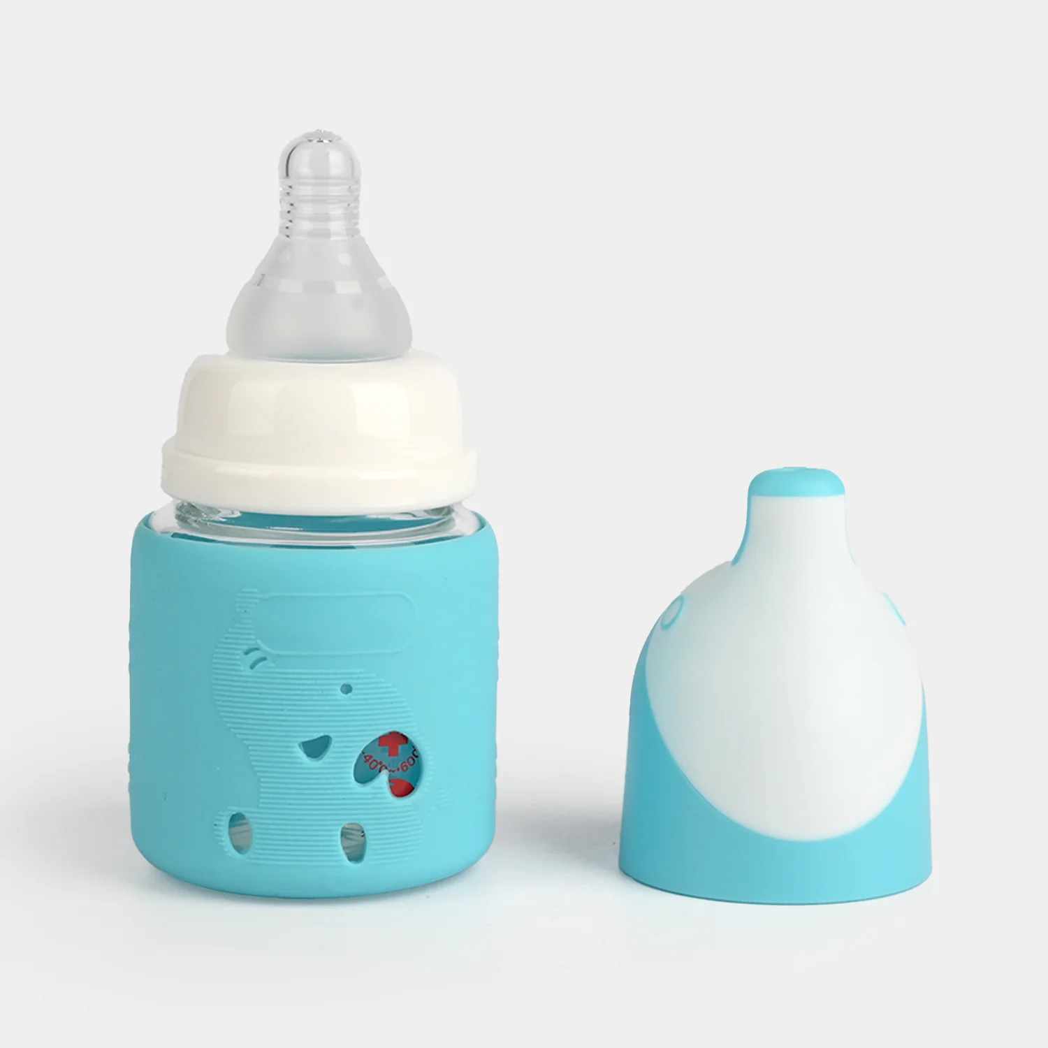 Baby Glass Feeding Bottle | 60ml - Image 2