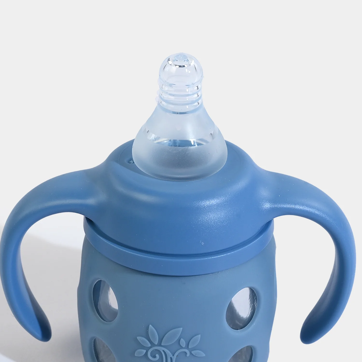 Minitree Newborn Baby Glass Feeder with Silicone Cover | 60Ml - Image 3
