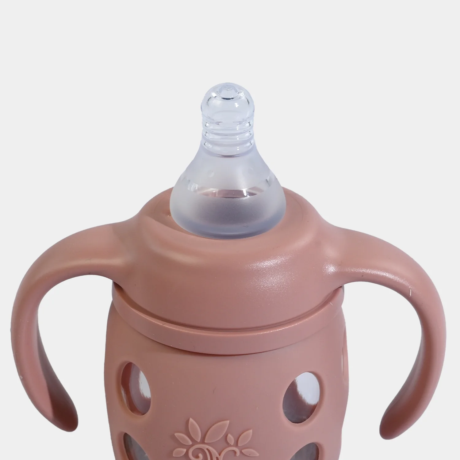 Minitree Newborn Baby Glass Feeder with Silicone Cover | 60Ml - Image 3